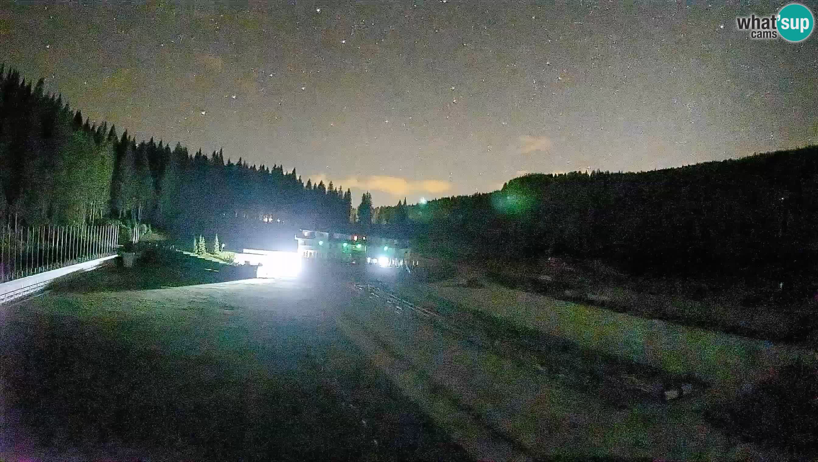 Webcam Pokljuka – Stade de biathlon de Rudno Polje
