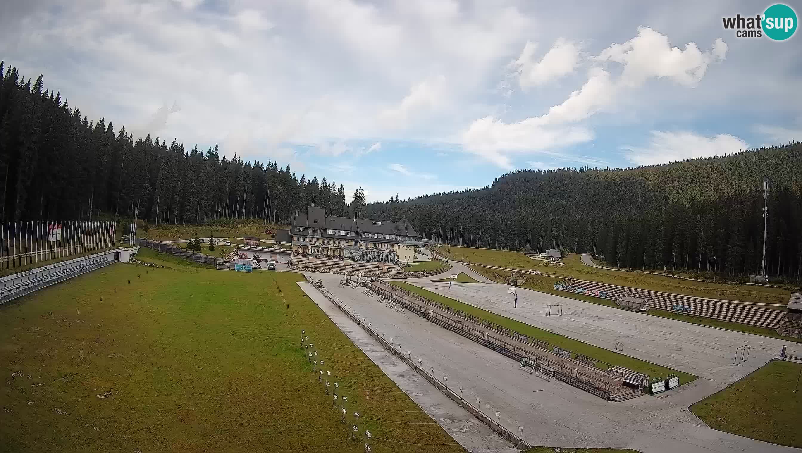 Webcam Pokljuka – Biathlon-Stadion Rudno Polje