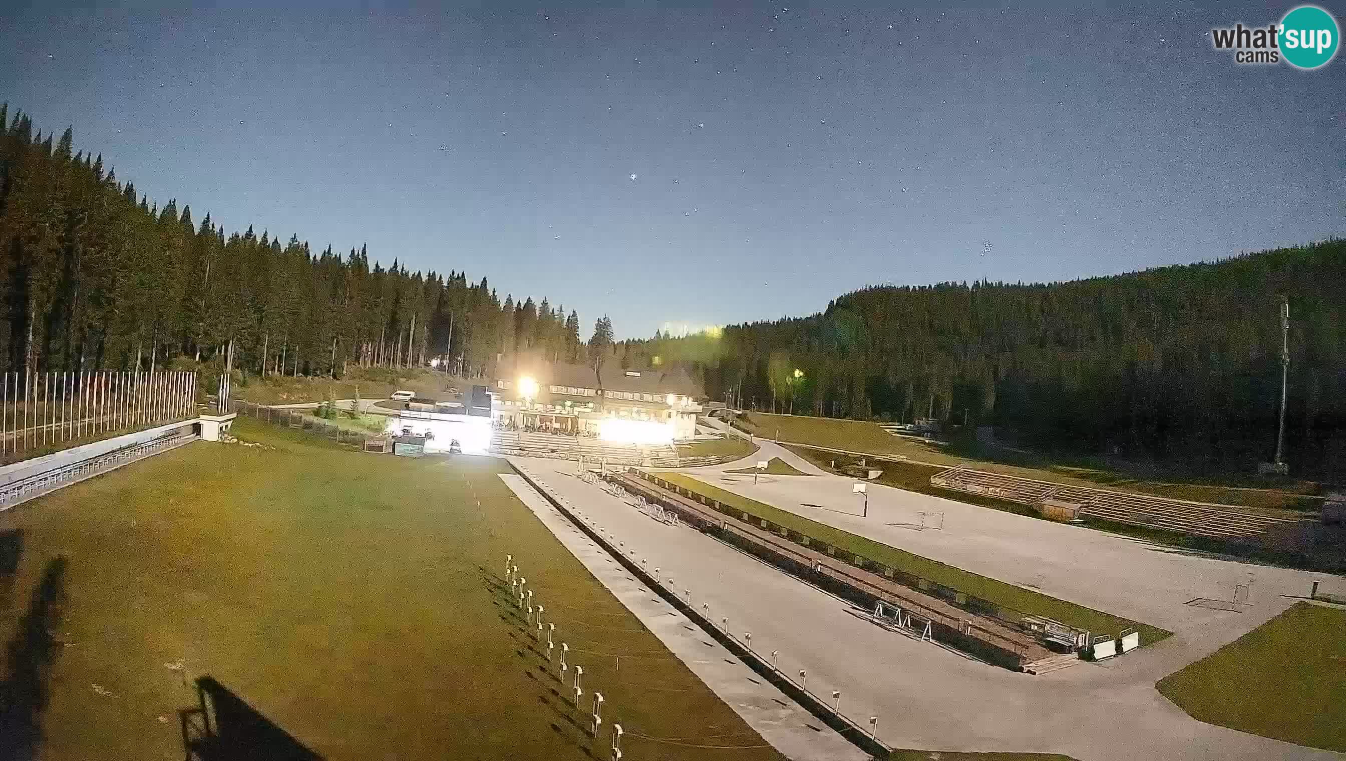 Webcam Pokljuka – Estadio de Biatlón de Rudno Polje