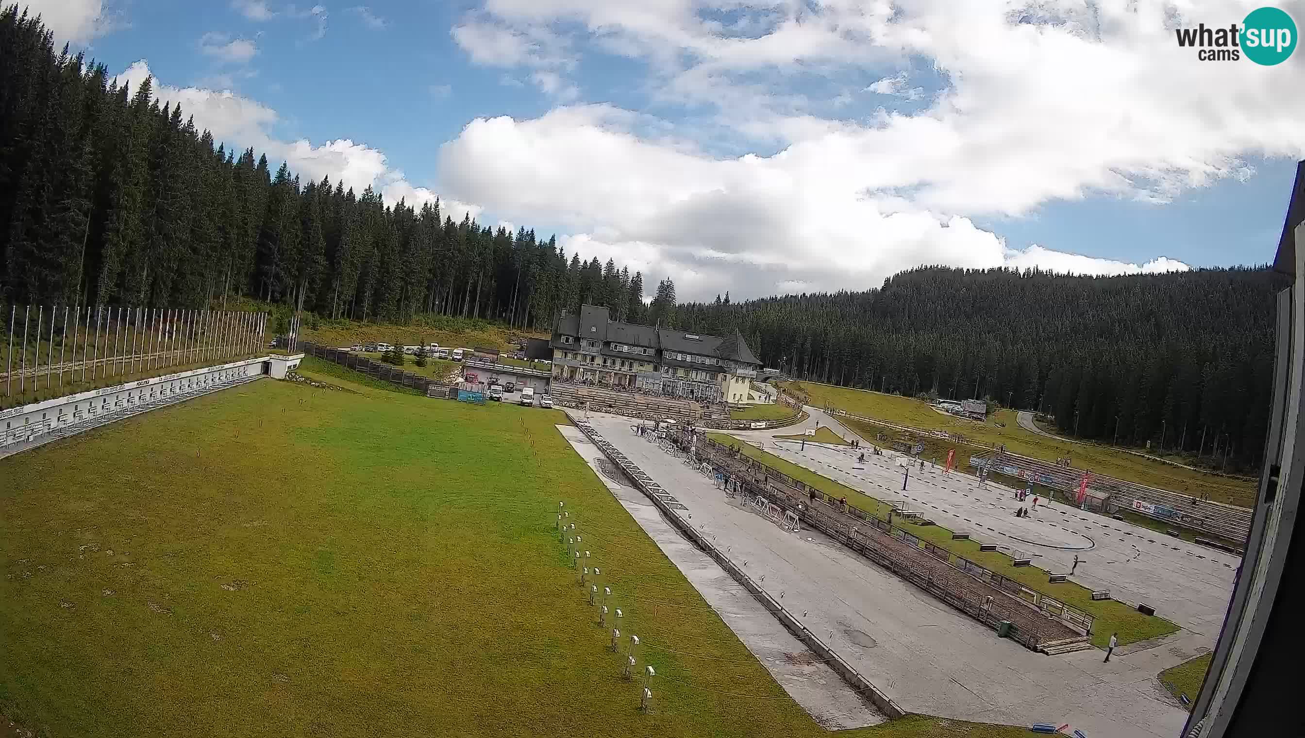 Webcam Pokljuka – Biathlon Stadium Live