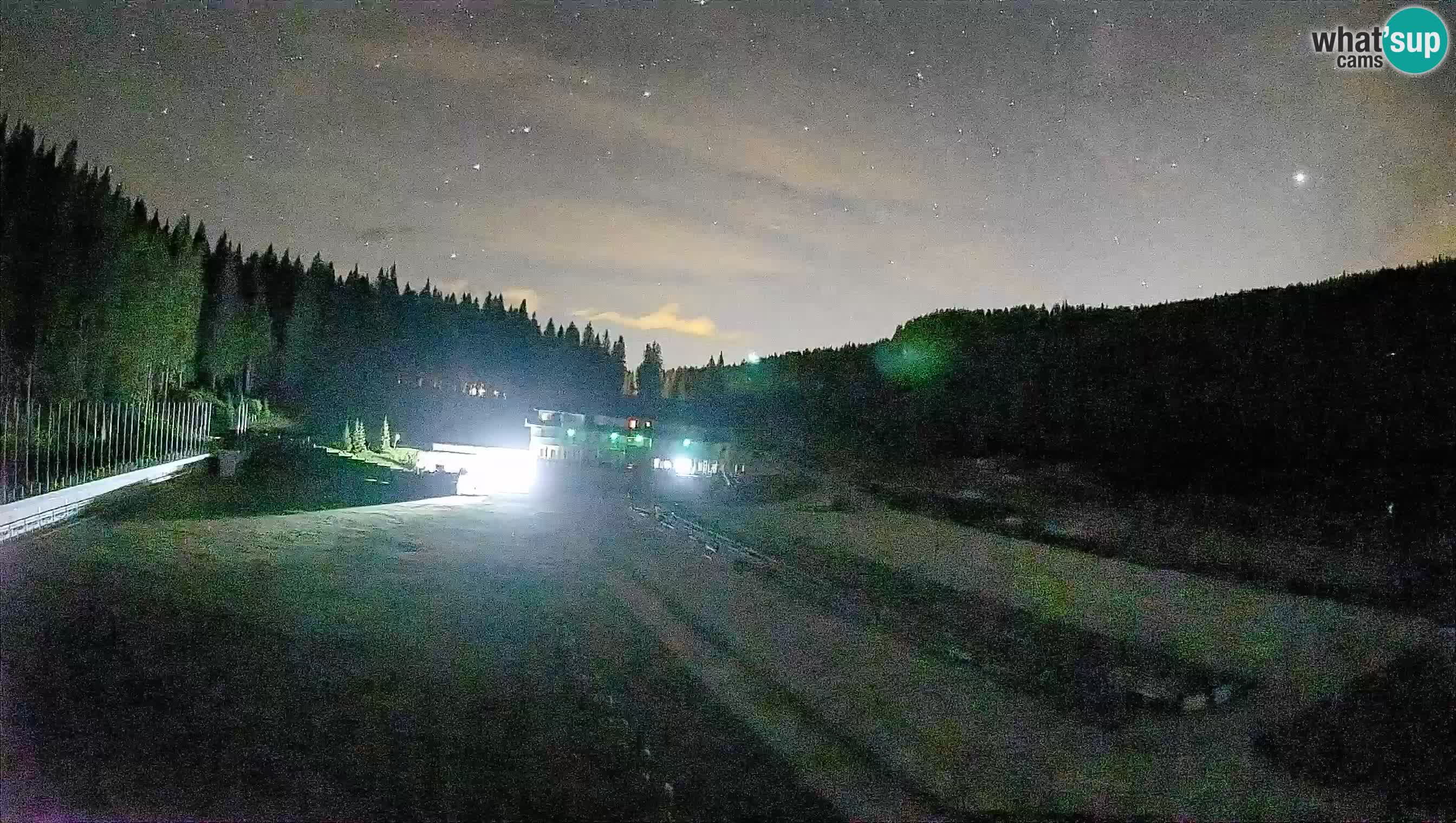 Webcam Pokljuka – Stade de biathlon de Rudno Polje