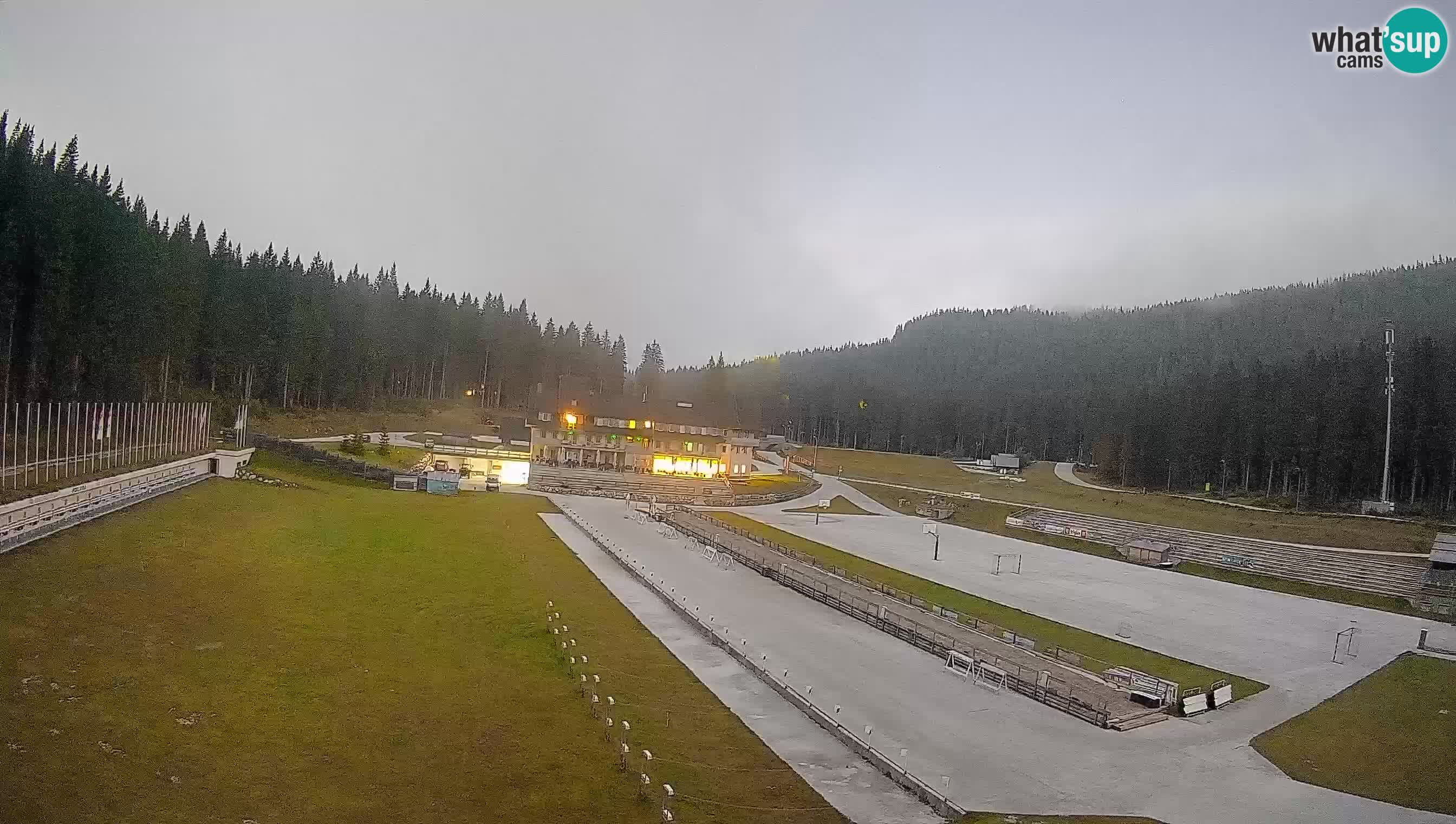 Webcam Pokljuka – Biathlon-Stadion Rudno Polje