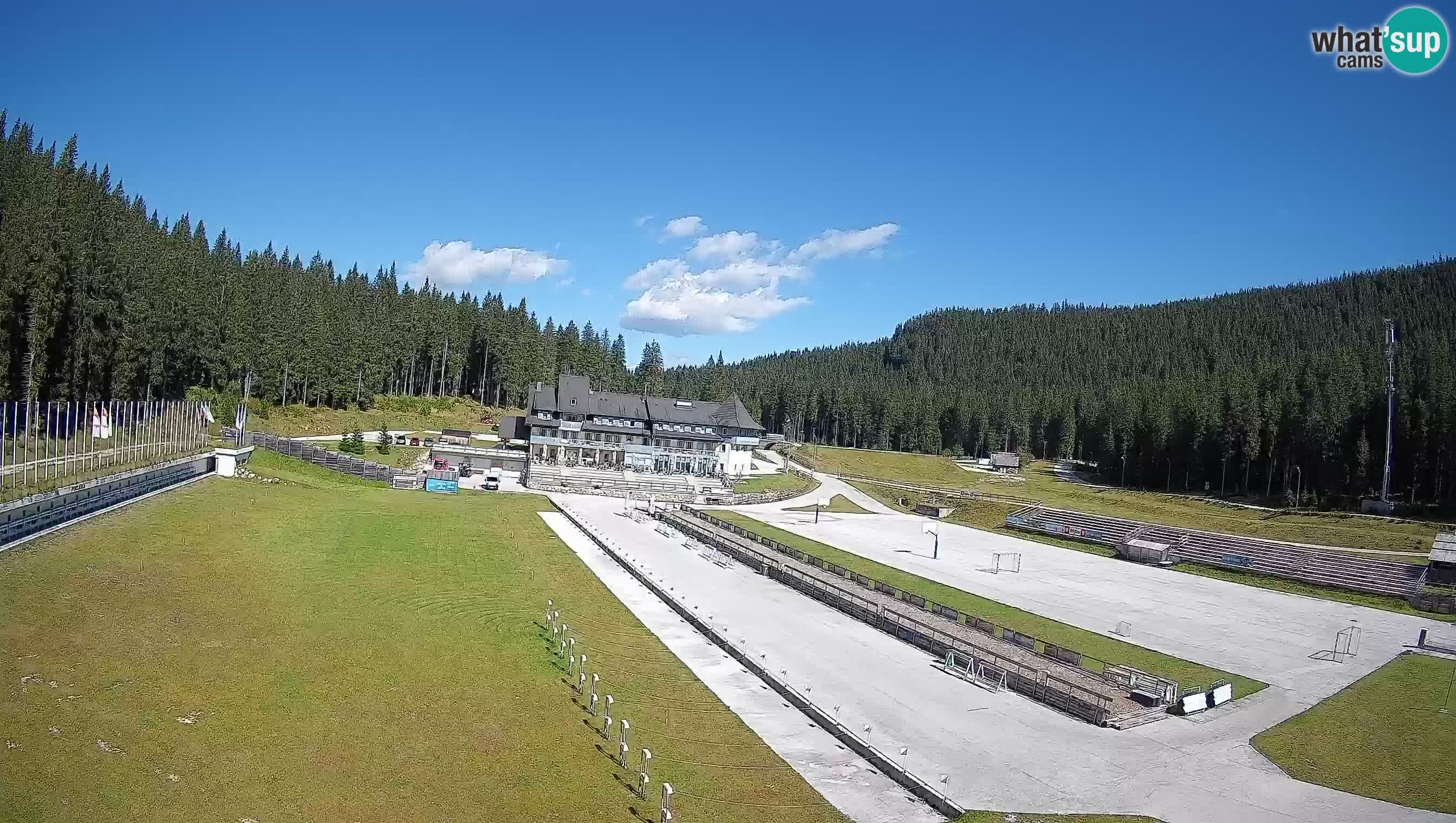 Webcam Pokljuka – Biathlon Stadium Live