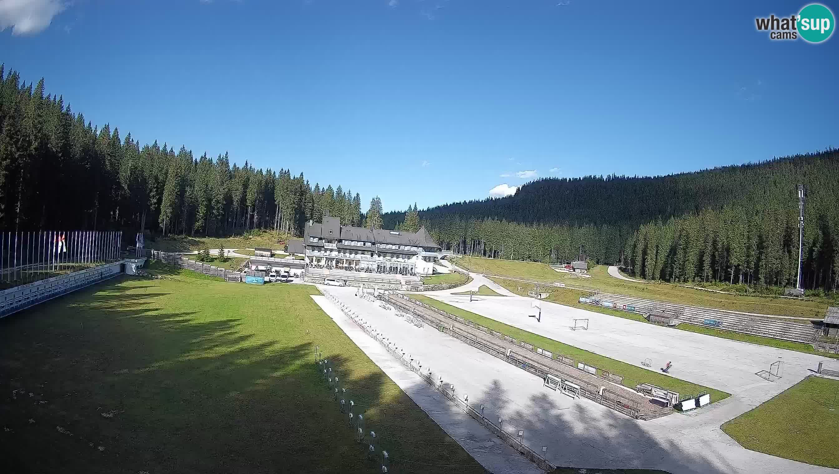 Webcam Pokljuka – Biathlon-Stadion Rudno Polje
