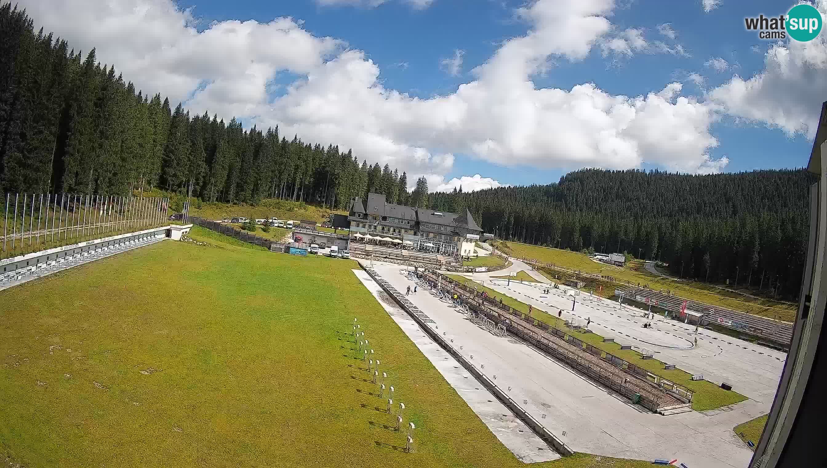 Webcam Pokljuka – Biathlon Stadium Live