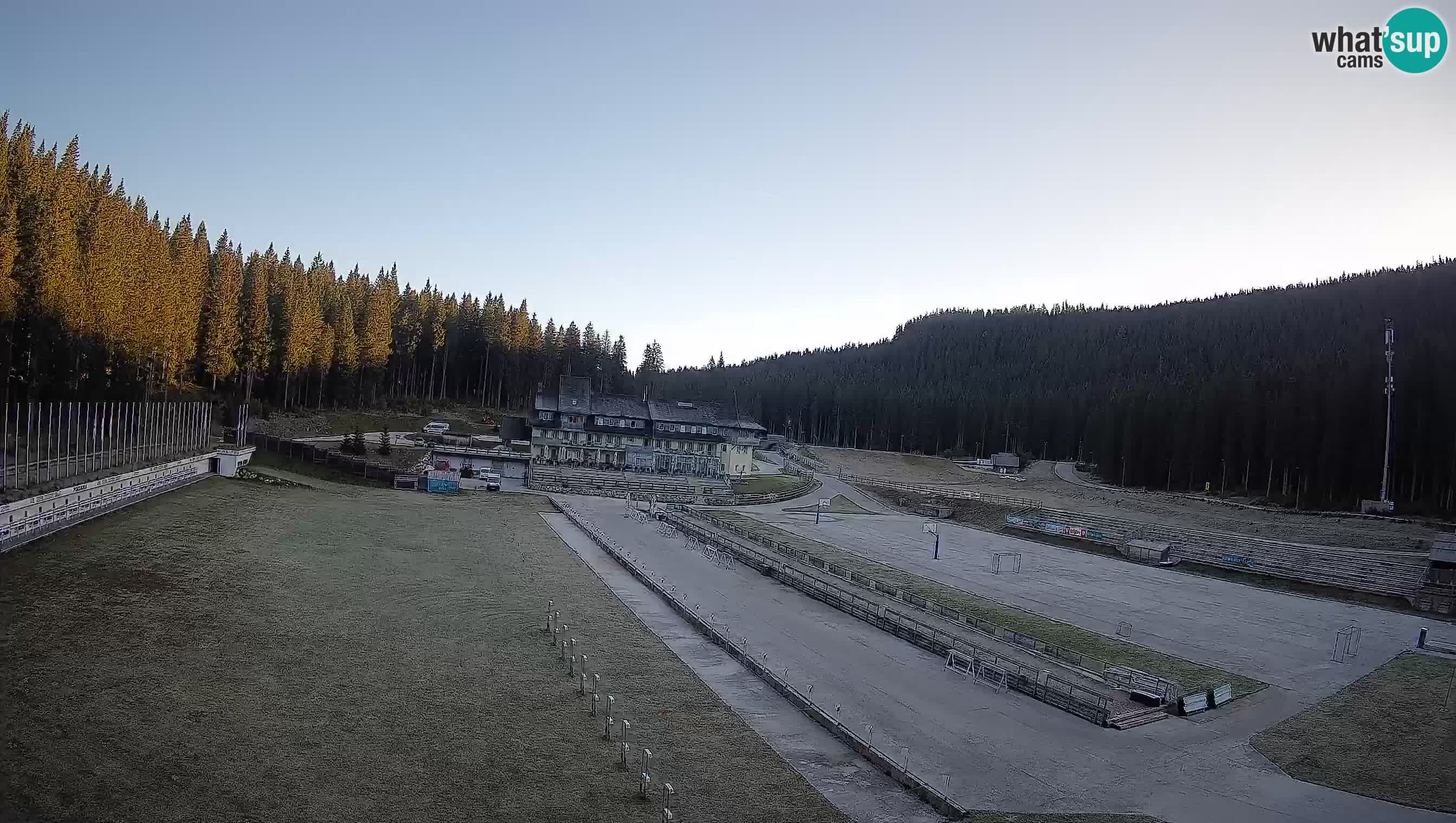Webcam Pokljuka – Biathlon Stadium Live