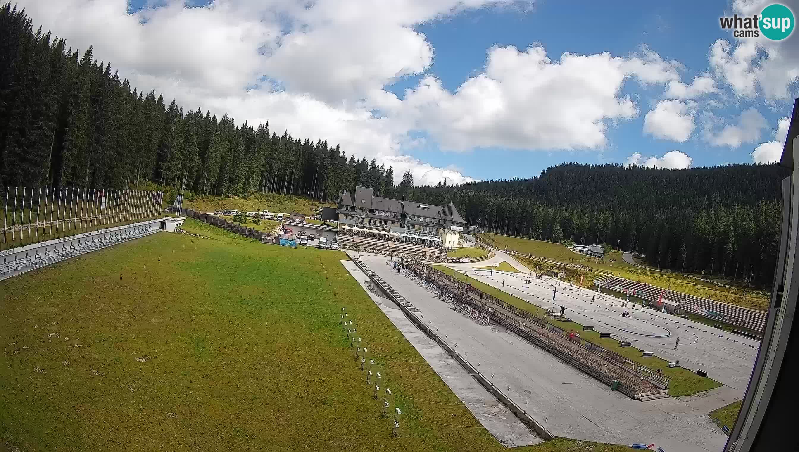 Webcam Pokljuka – Biathlon Stadium Live