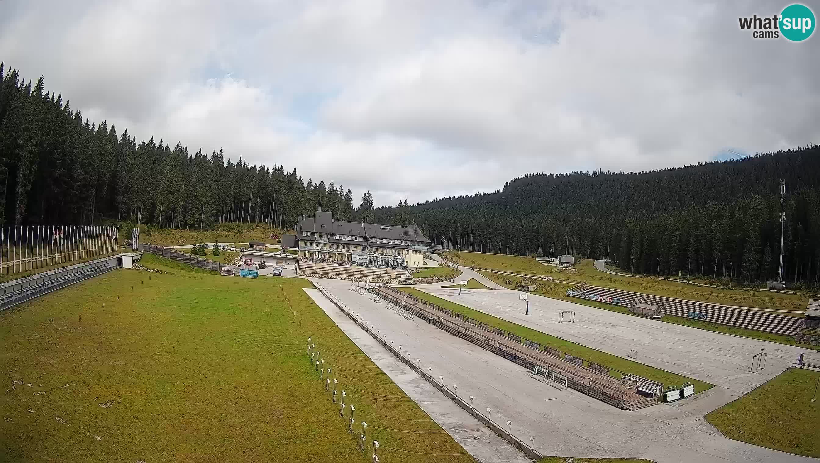 Webcam Pokljuka – Biathlon-Stadion Rudno Polje