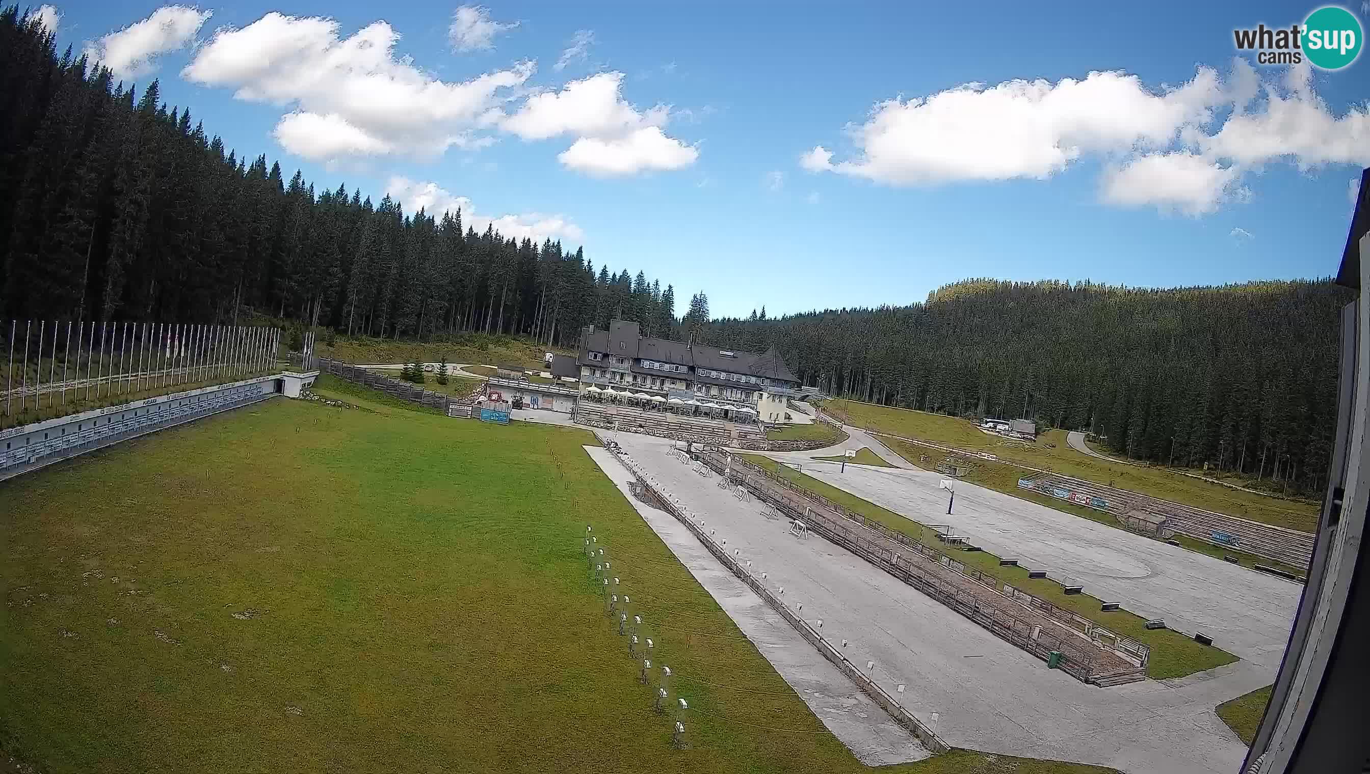 Webcam Pokljuka – Biathlon Stadium Live