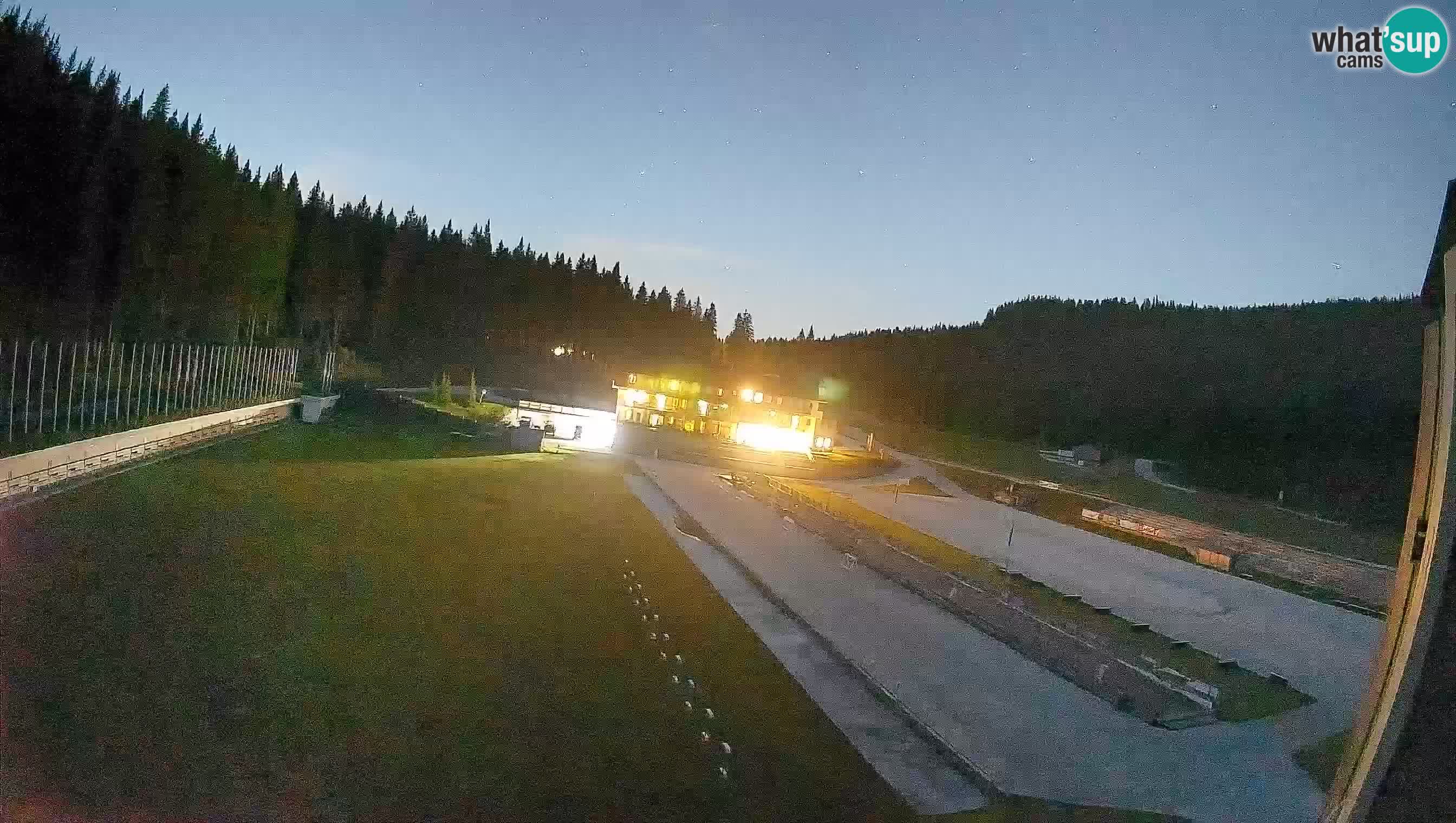 Webcam Pokljuka – Biathlon-Stadion Rudno Polje