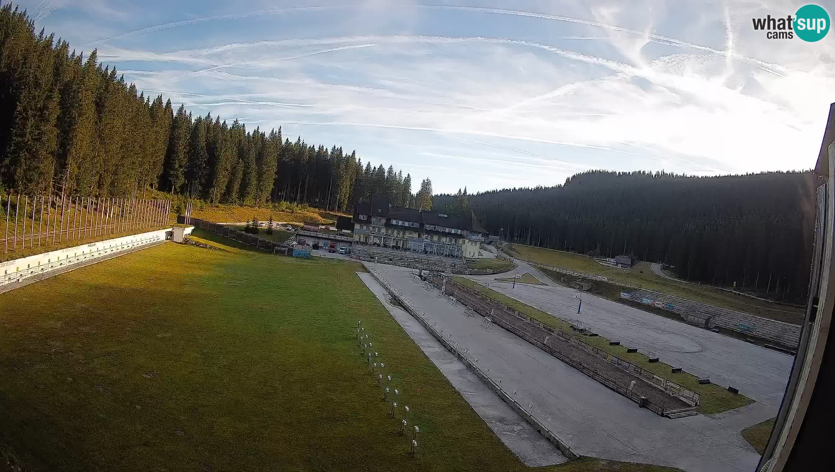 Webcam Pokljuka – Stade de biathlon de Rudno Polje