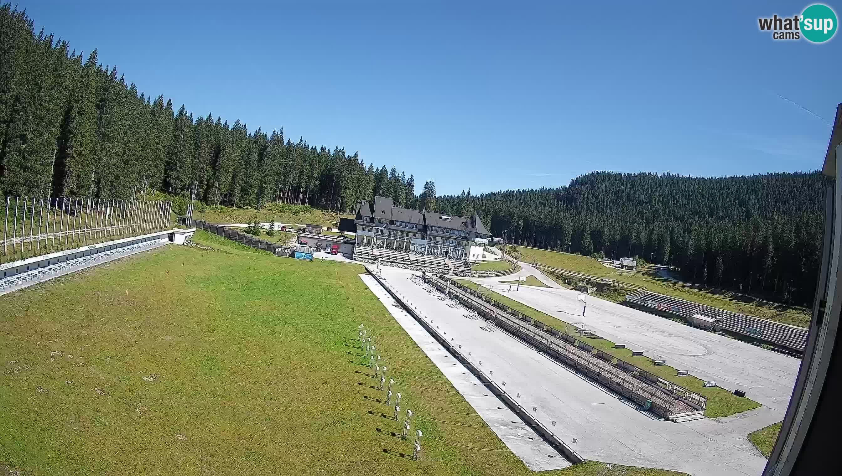 Webcam Pokljuka – Biathlon Stadium Live