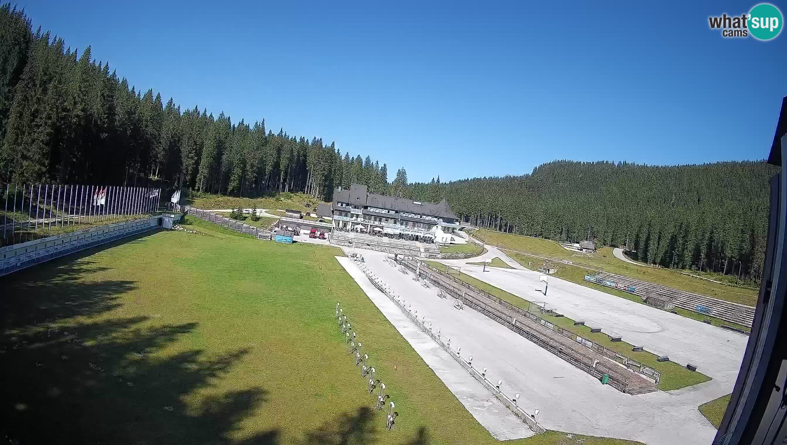 Webcam Pokljuka – Biathlon Stadium Live