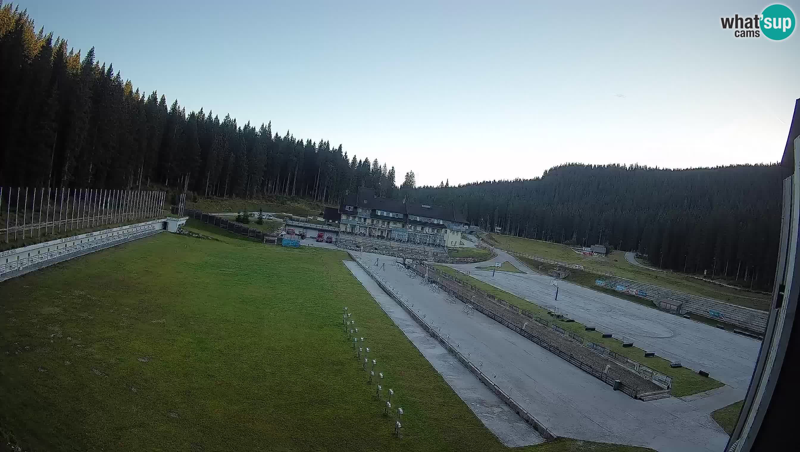 Webcam Pokljuka – Biathlon Stadium Live