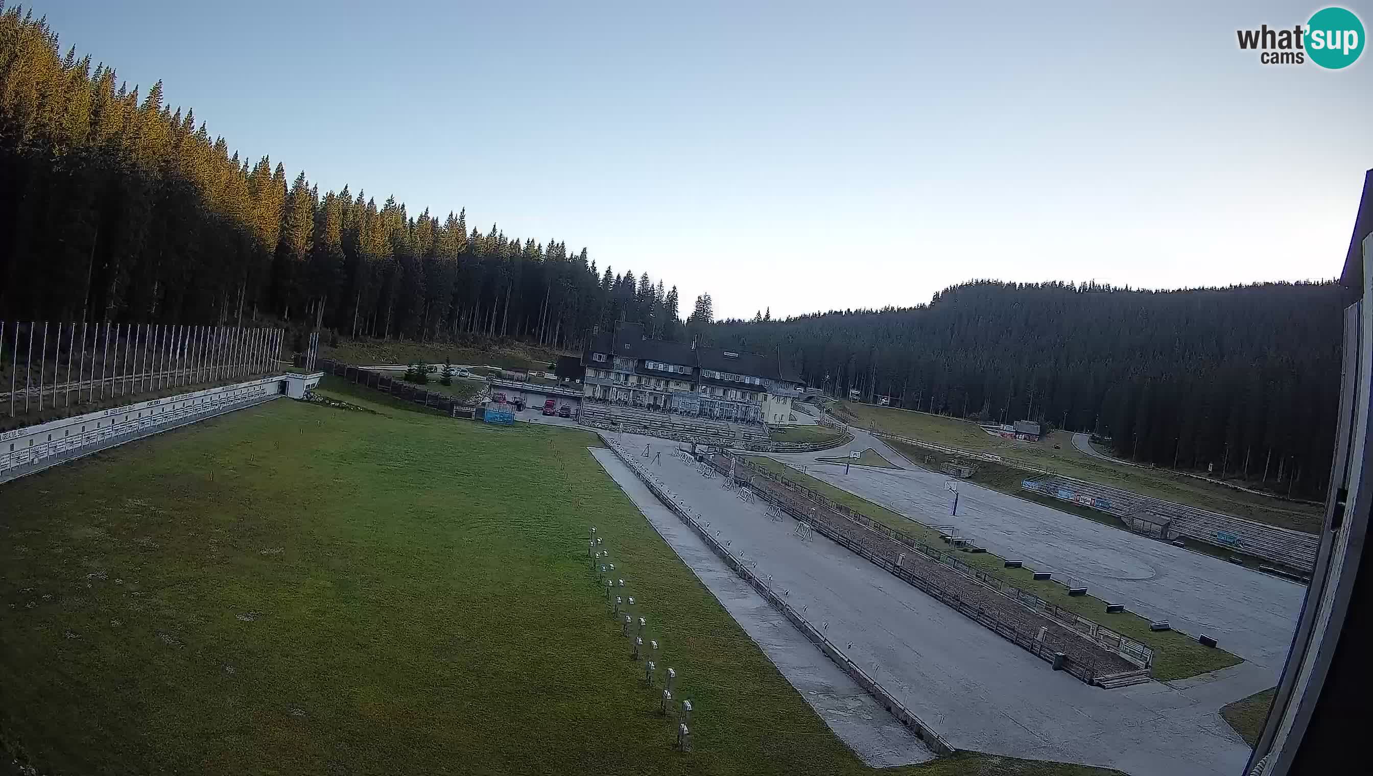 Webcam Pokljuka – Biathlon Stadium Live
