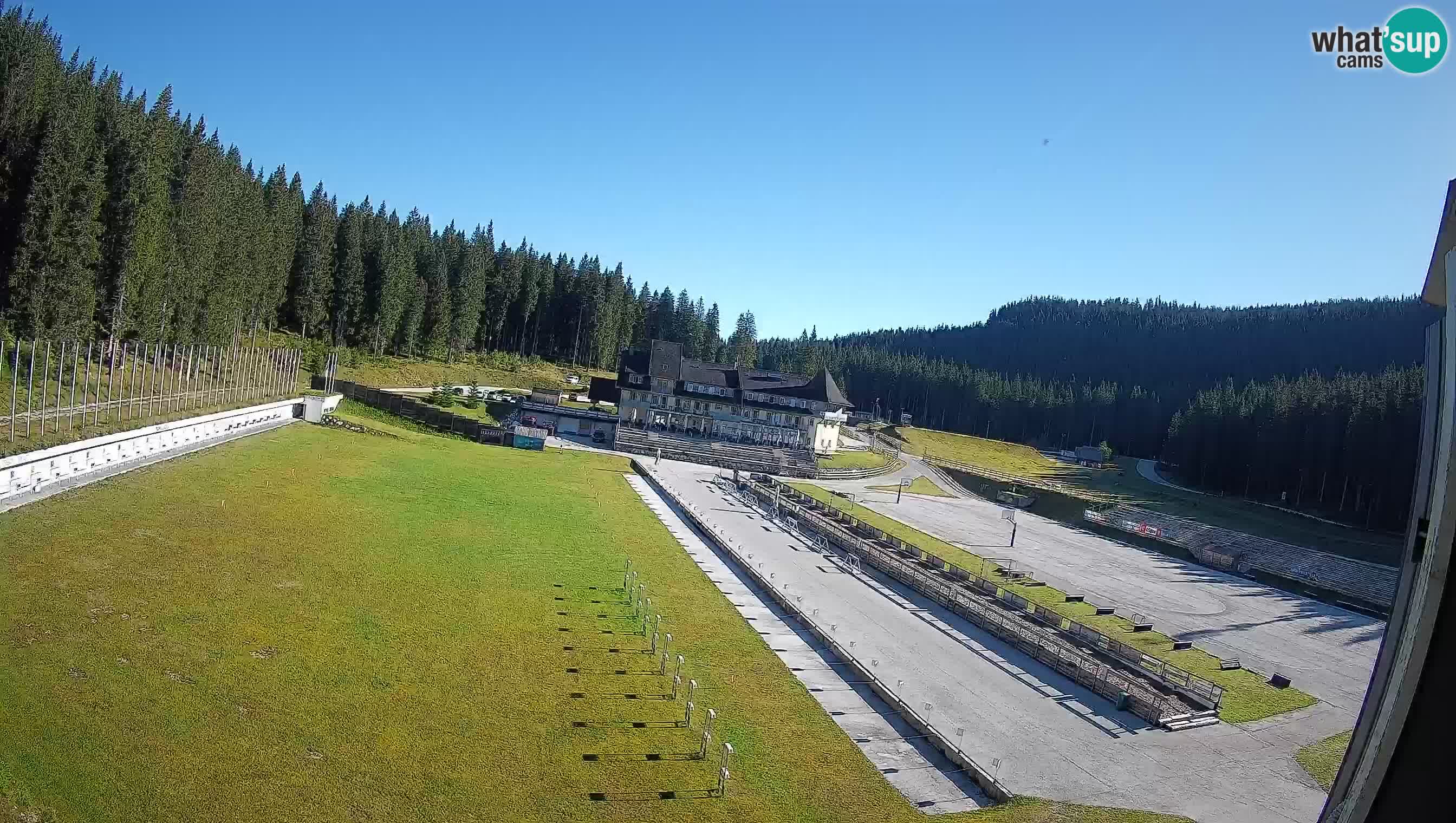 Webcam Pokljuka – Biathlon Stadium Live