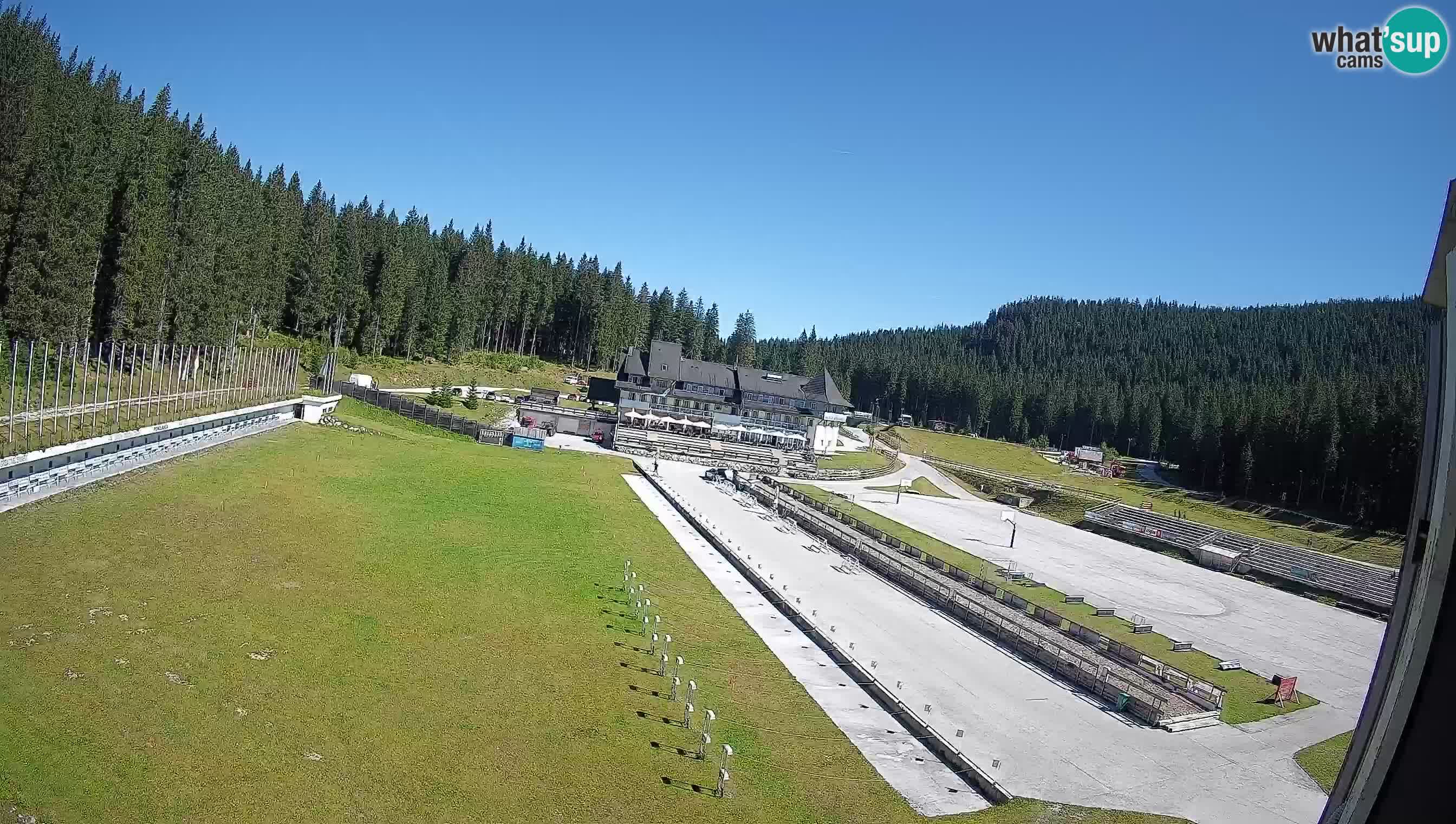 Webcam Pokljuka – Biathlon Stadium Live