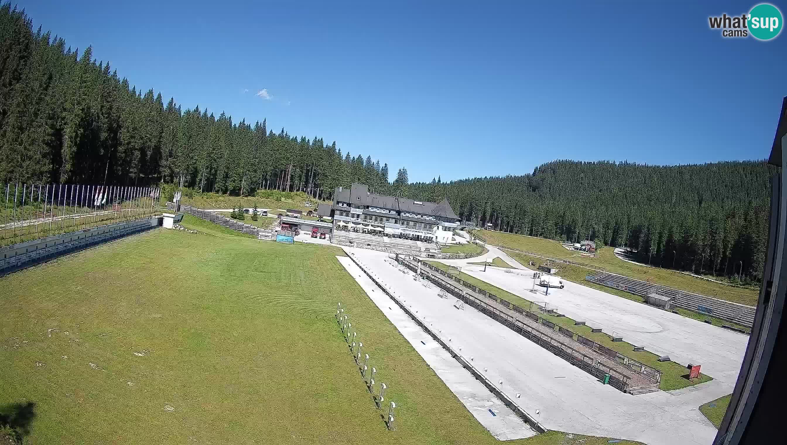Webcam Pokljuka – Biathlon Stadium Live