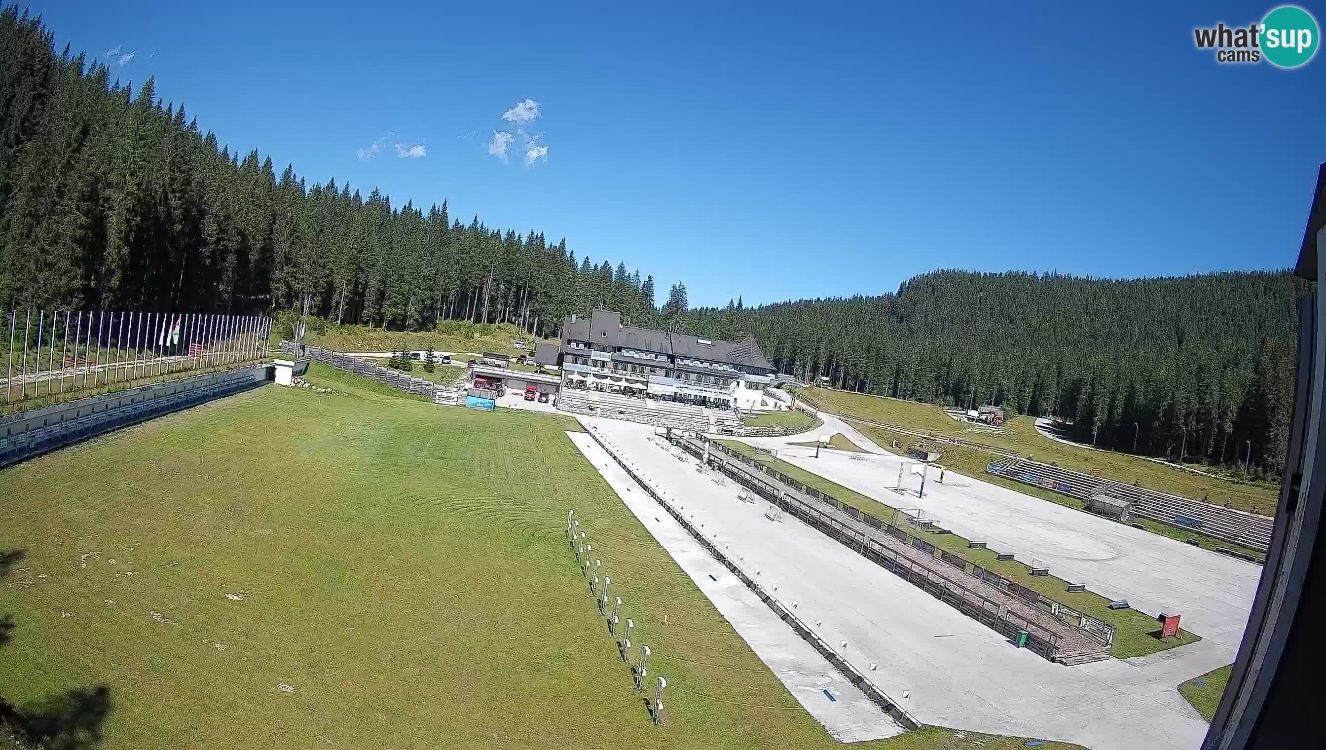 Webcam Pokljuka – Biathlon Stadium Live