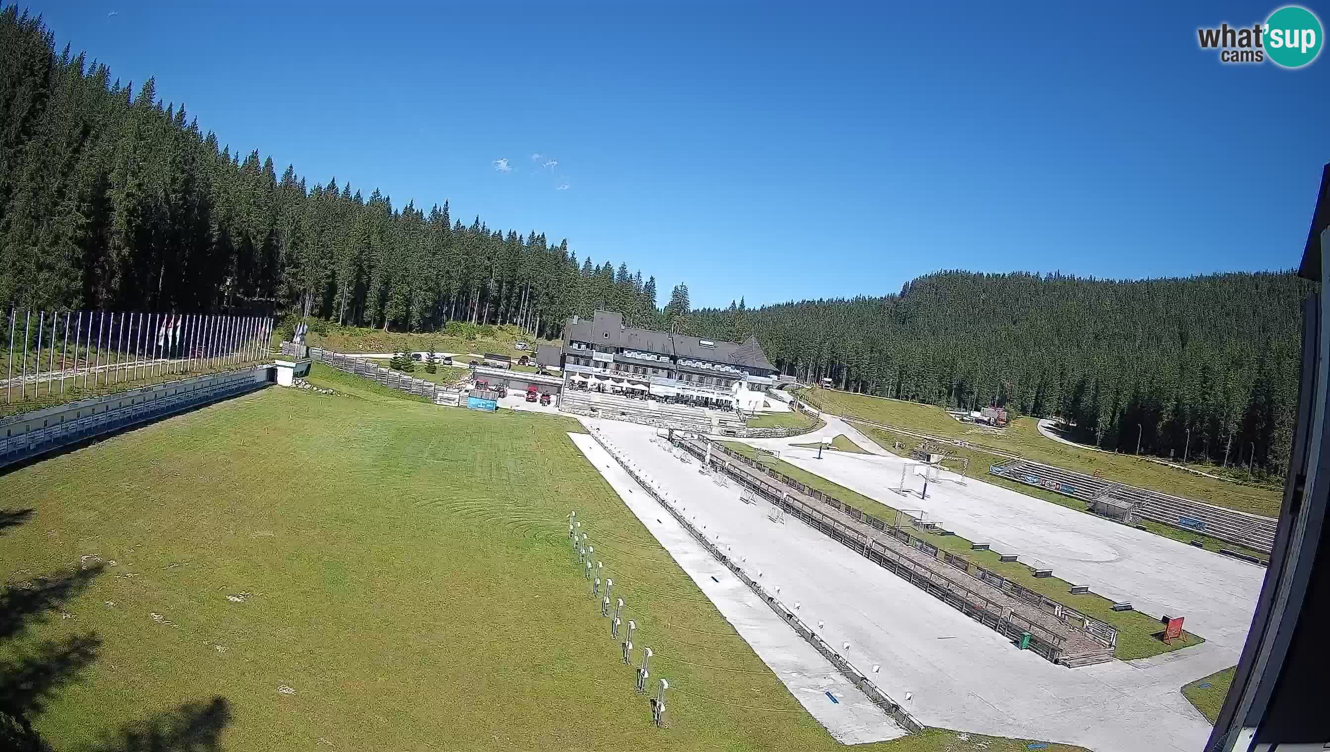 Webcam Pokljuka – Estadio de Biatlón de Rudno Polje