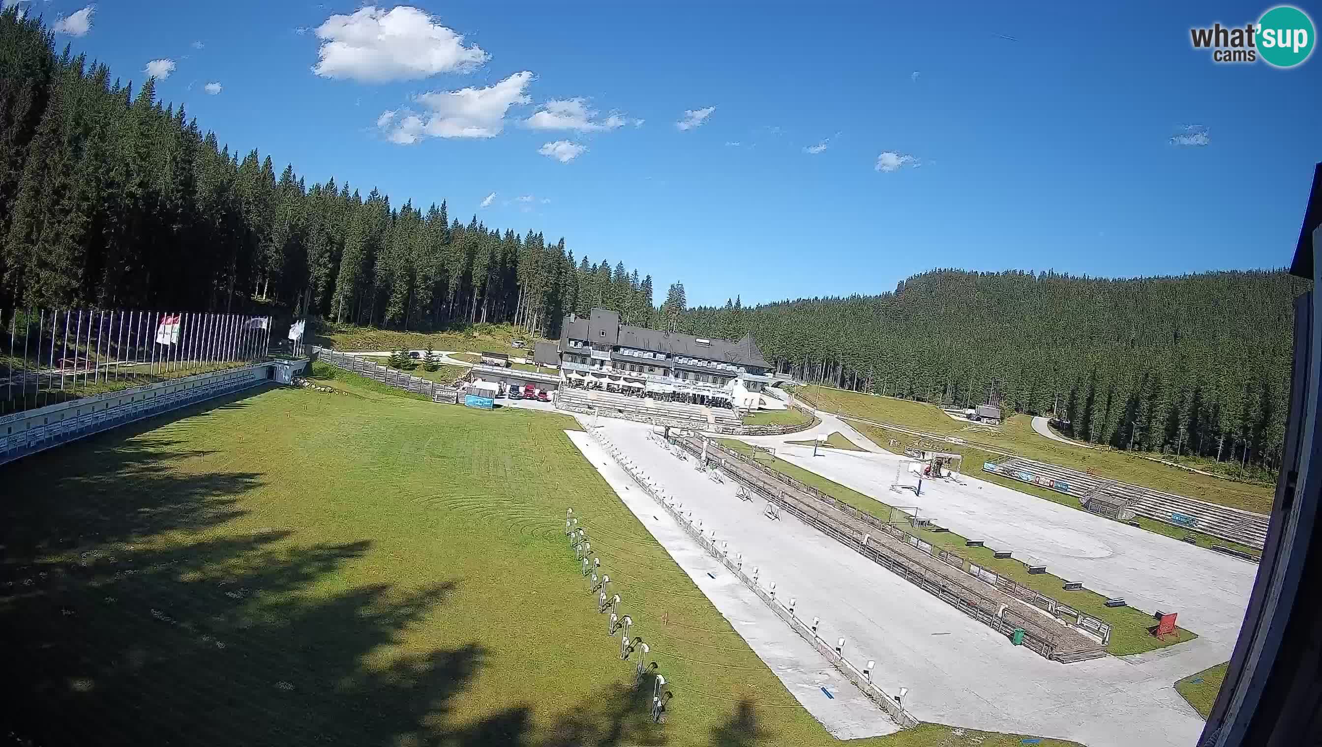 Webcam Pokljuka – Biathlon Stadium Live