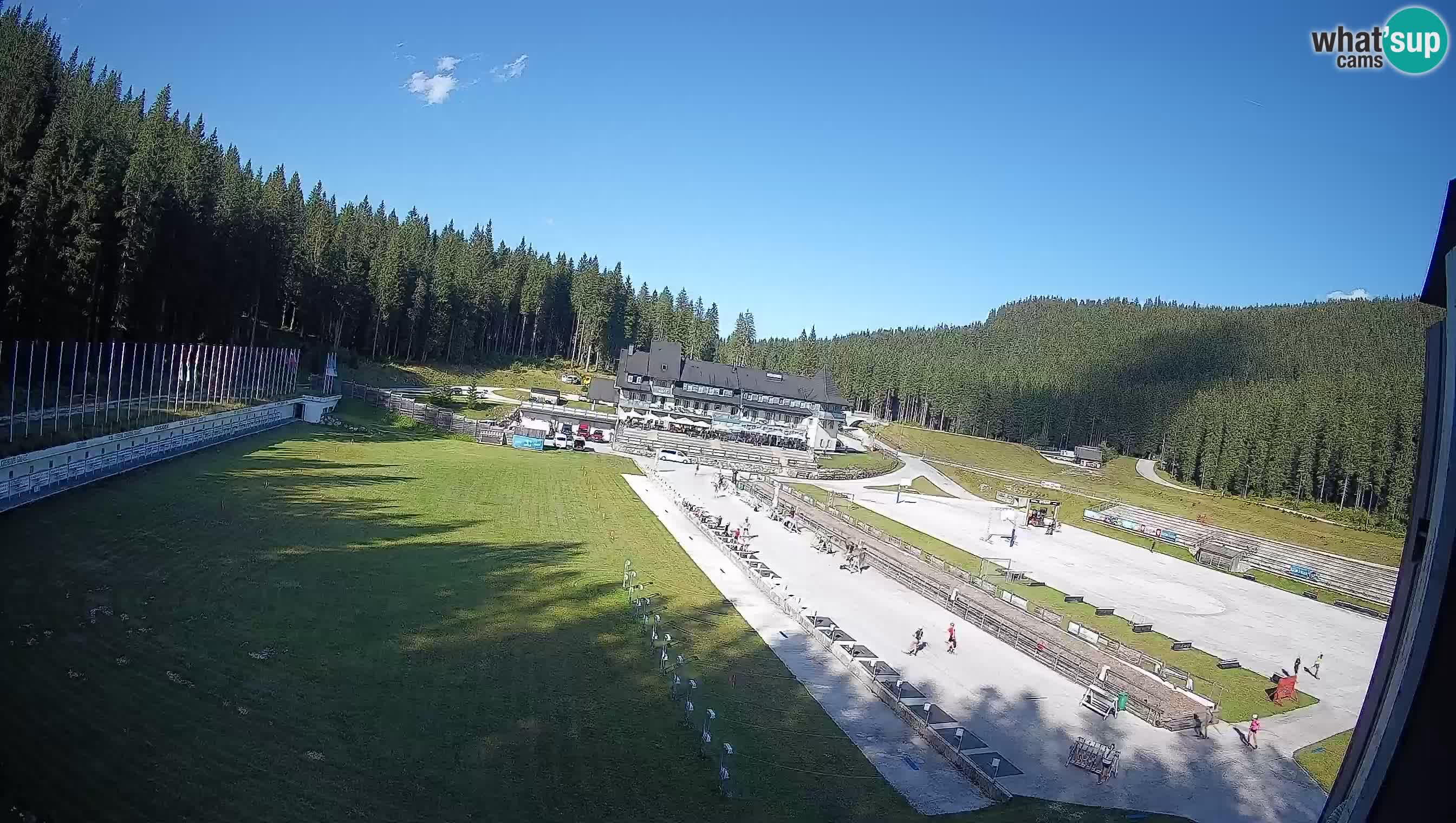Webcam Pokljuka – Biathlon Stadium Live