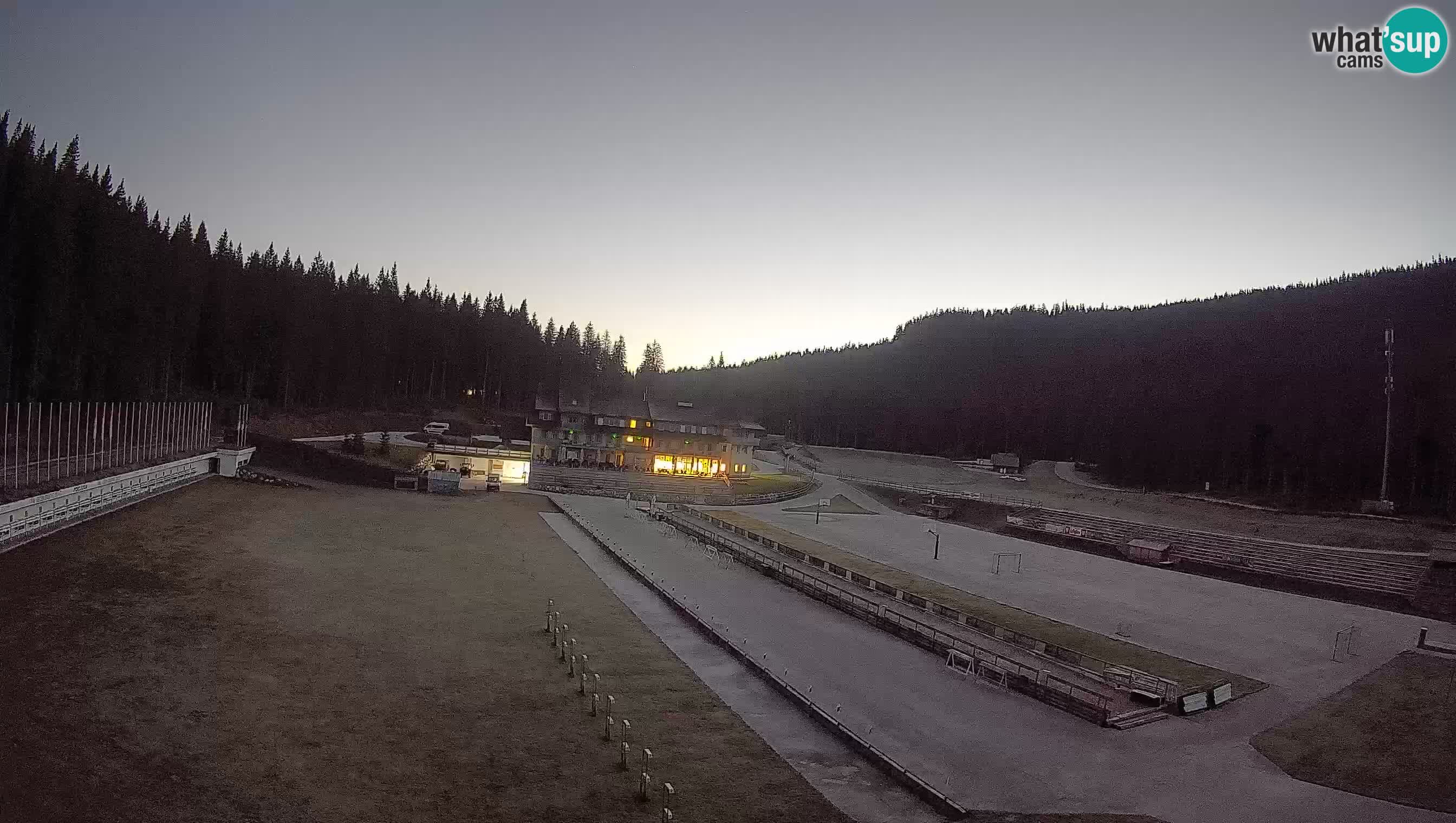 Webcam Pokljuka – Biathlon-Stadion Rudno Polje
