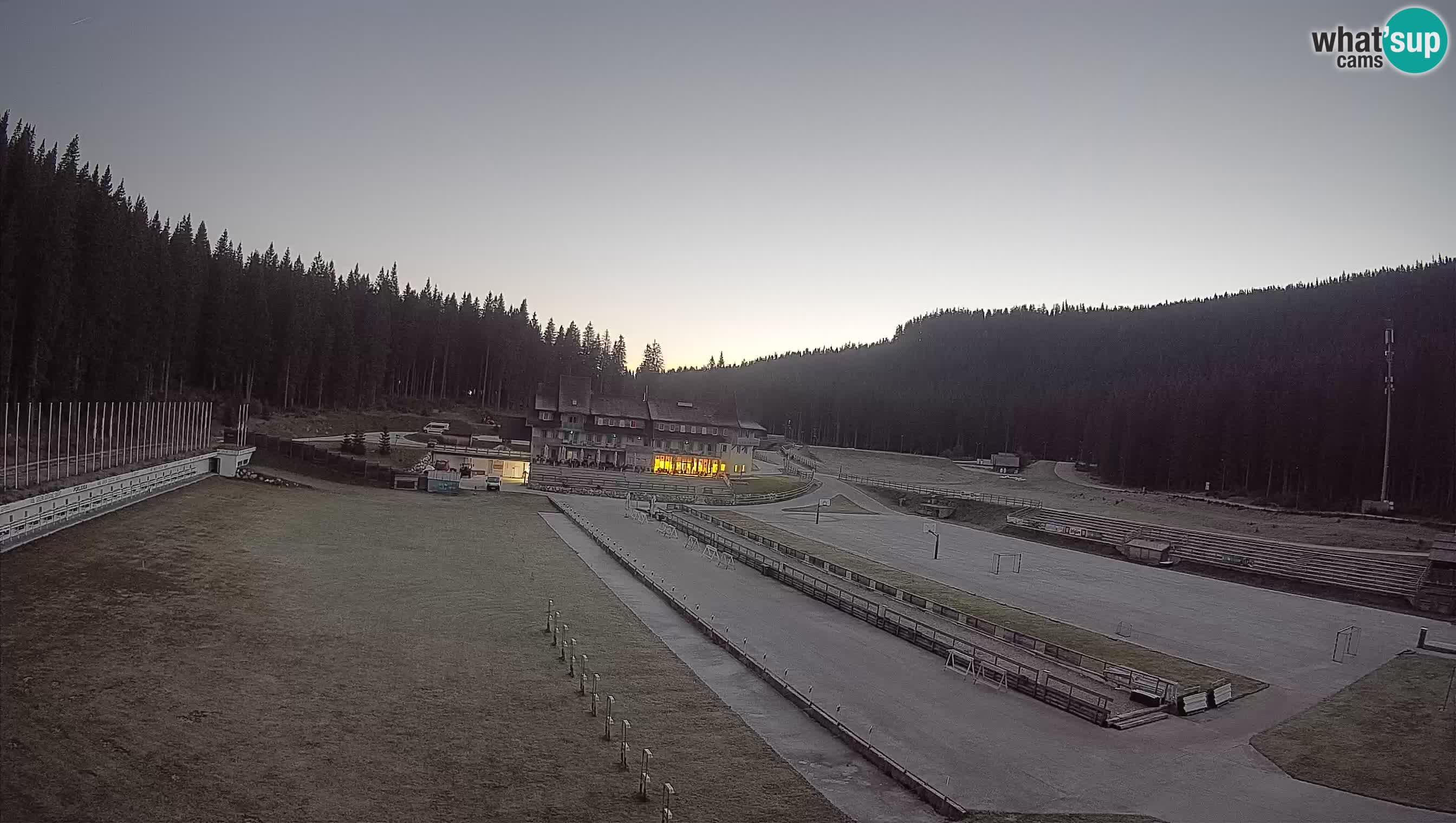 Webcam Pokljuka – Stadio del Biathlon di Rudno Polje