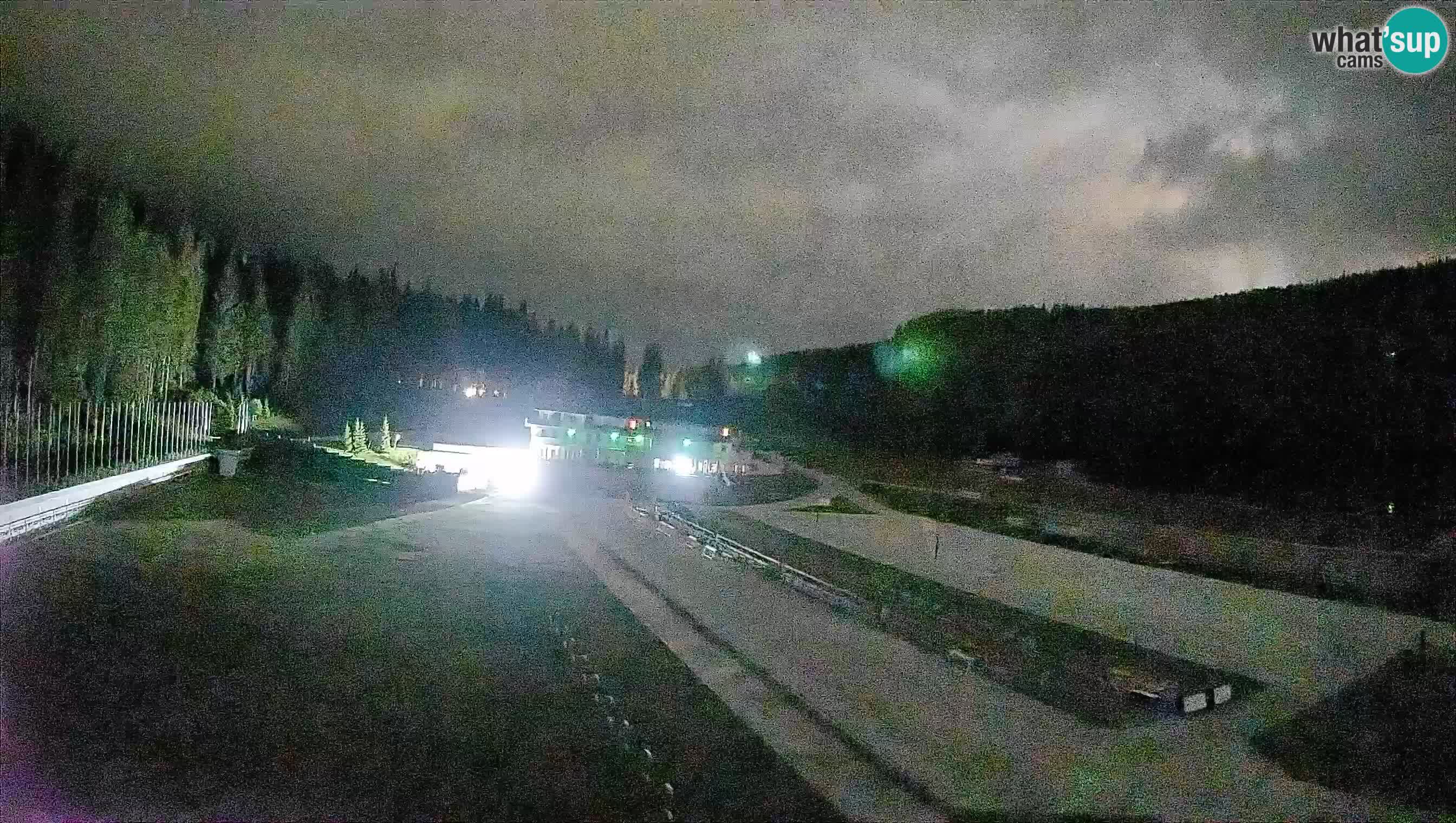 Spletna kamera Pokljuka – Biatlonski stadion Rudno Polje