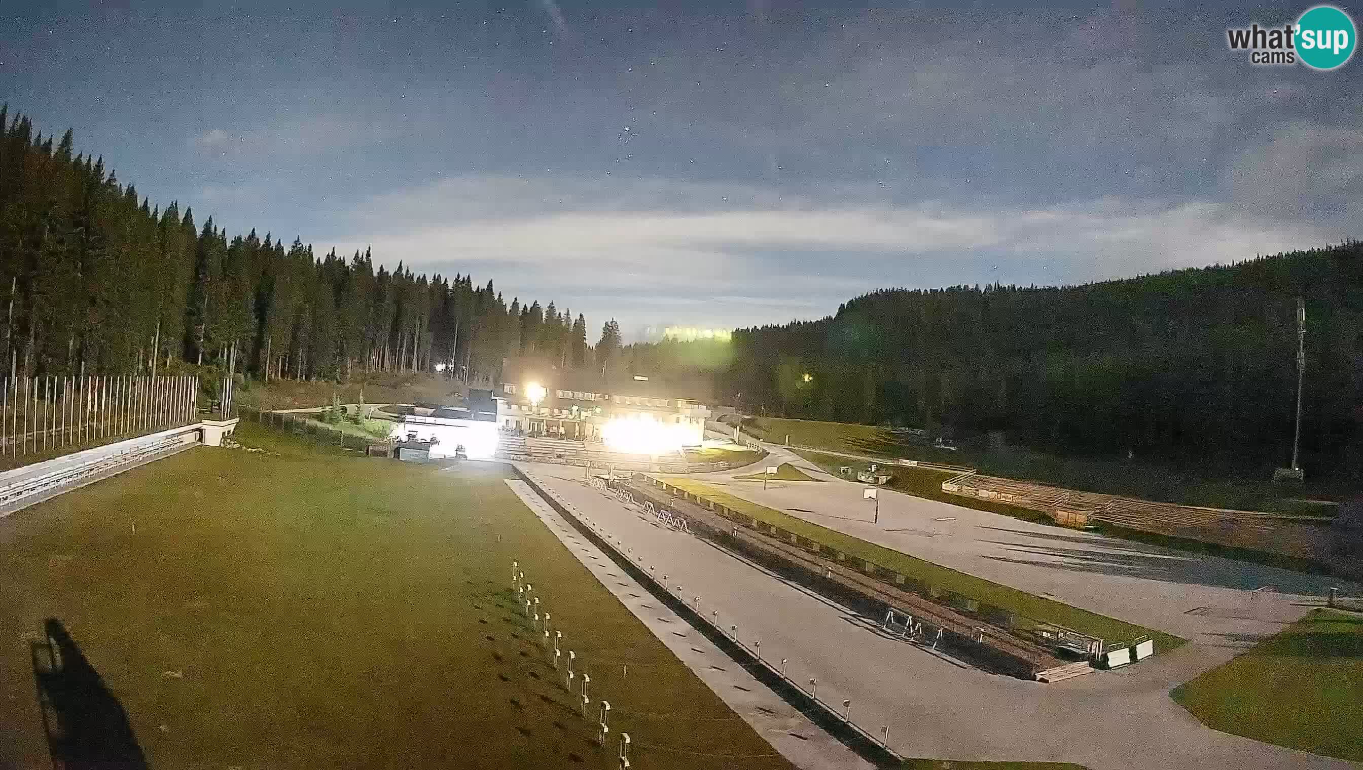 Webcam Pokljuka – Stade de biathlon de Rudno Polje