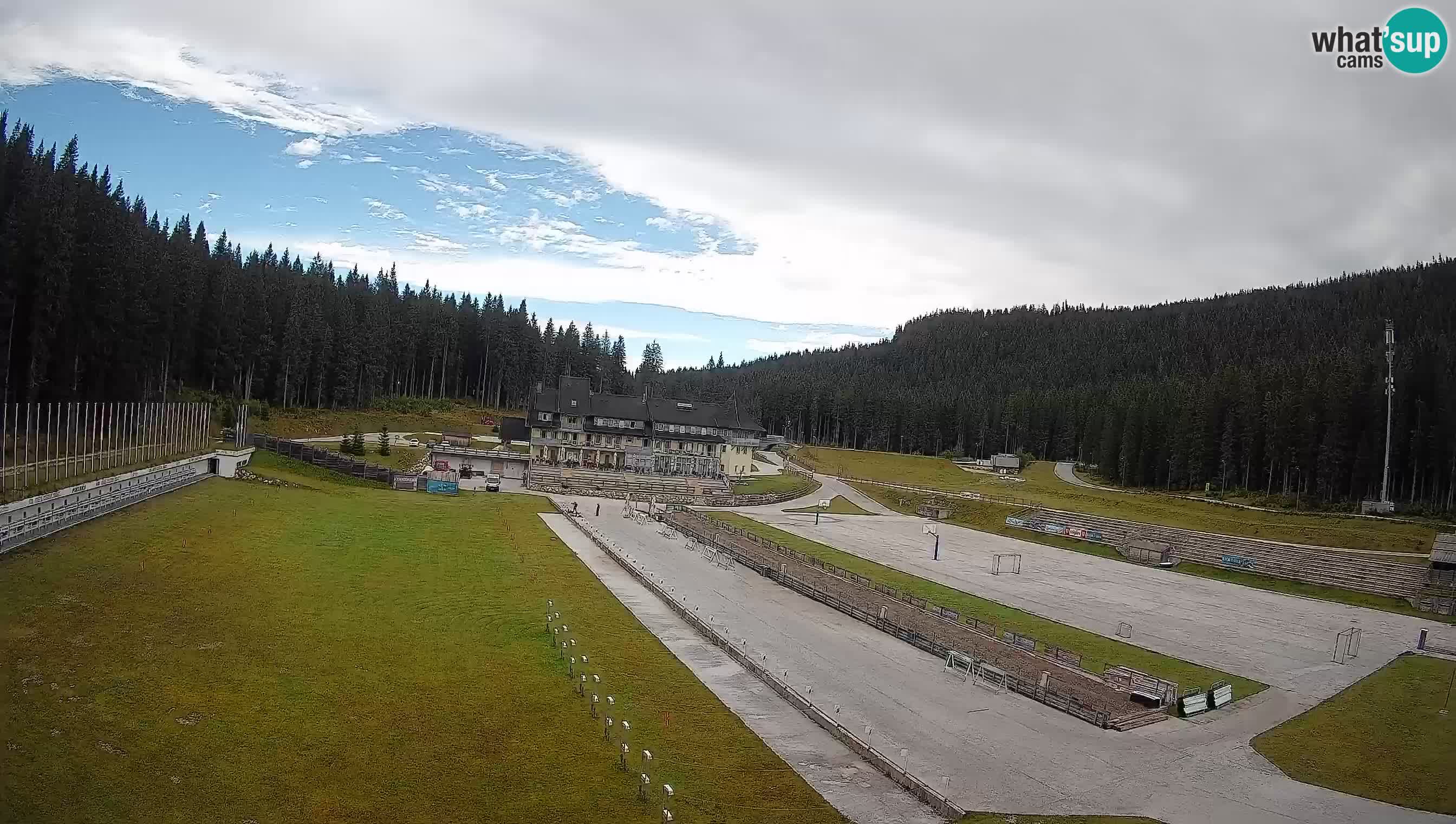 Webcam Pokljuka – Stade de biathlon de Rudno Polje