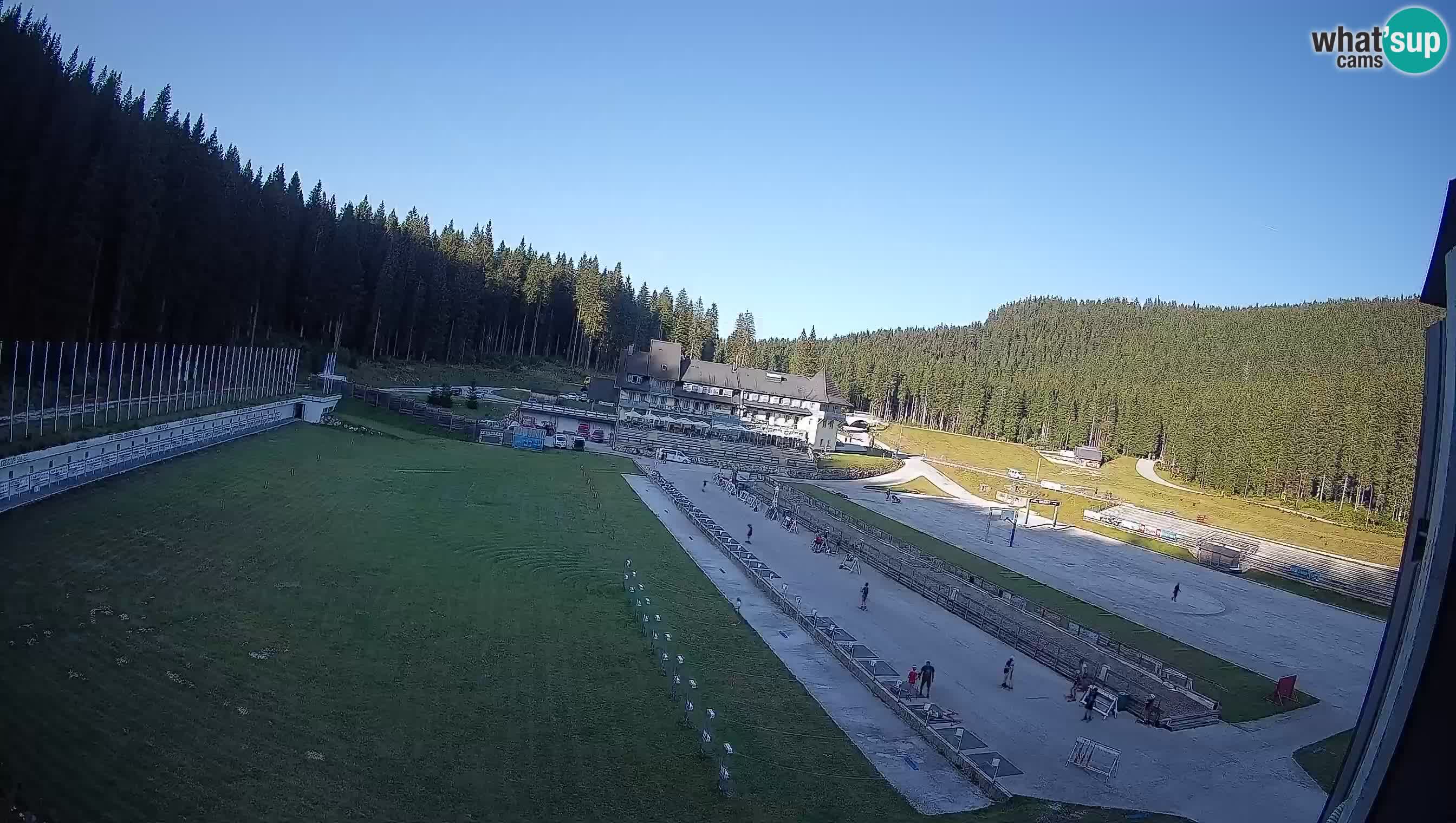 Webcam Pokljuka – Biathlon Stadium Live