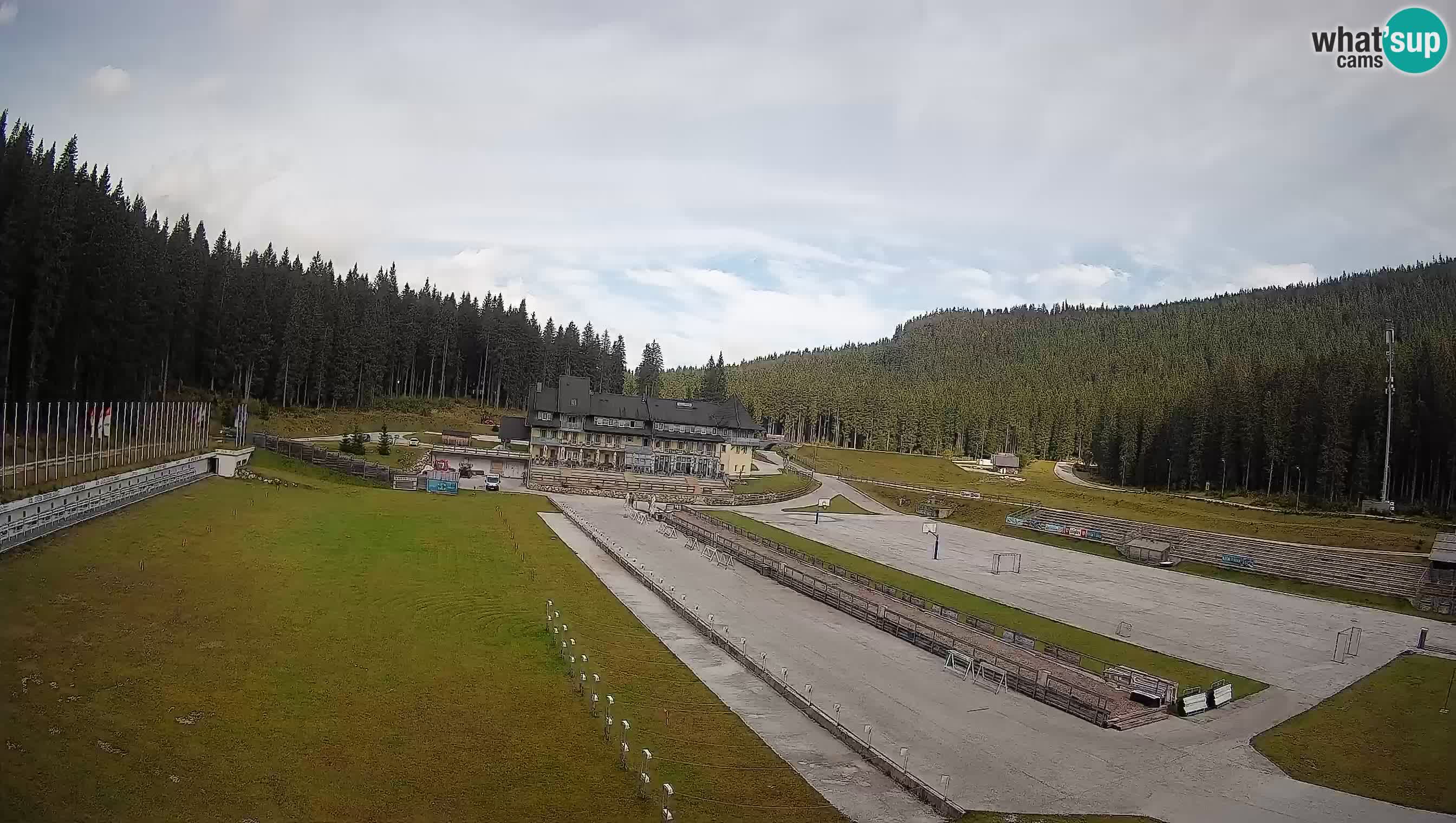 Webcam Pokljuka – Biathlon Stadium Live