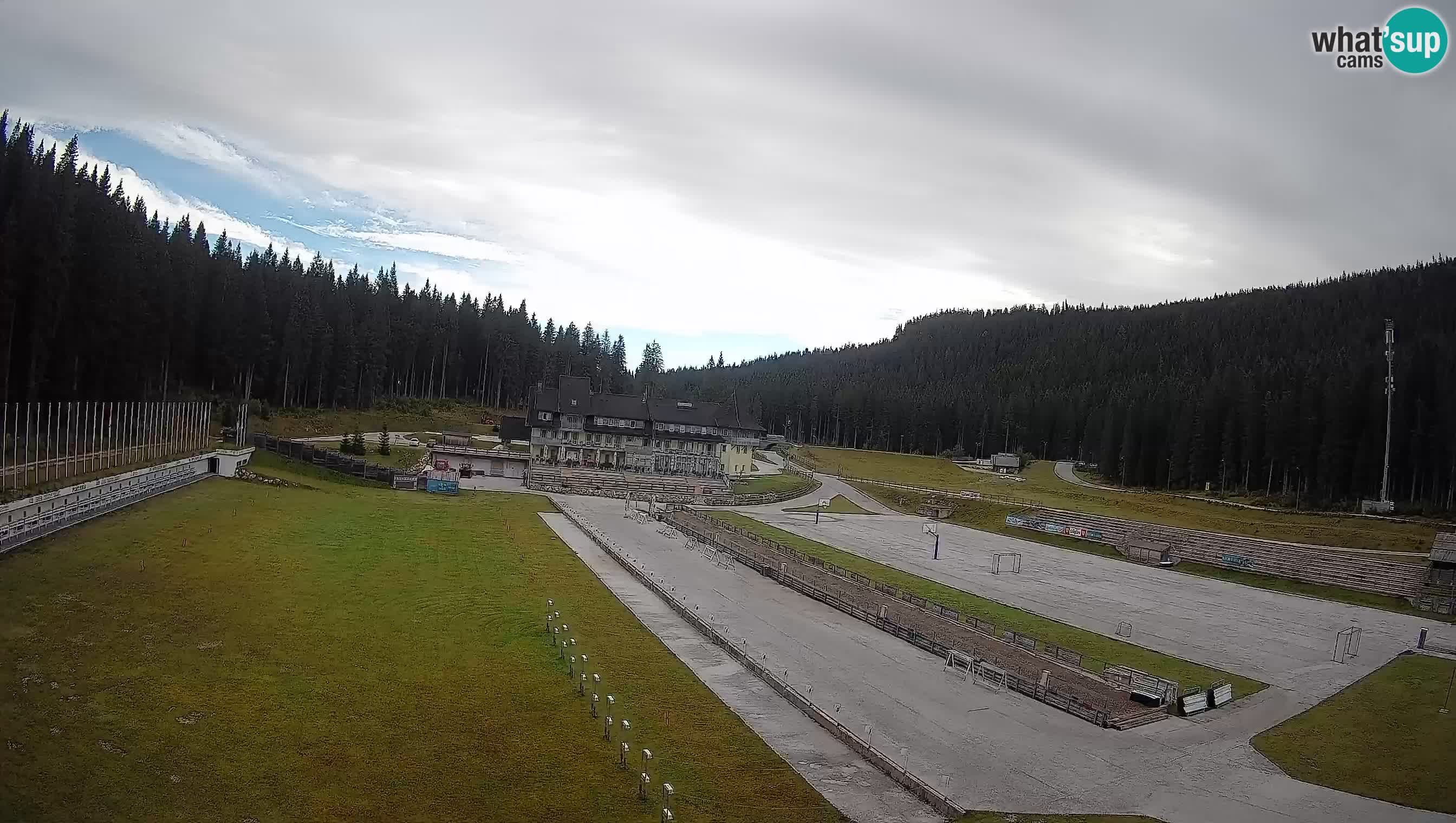 Webcam Pokljuka – Stade de biathlon de Rudno Polje