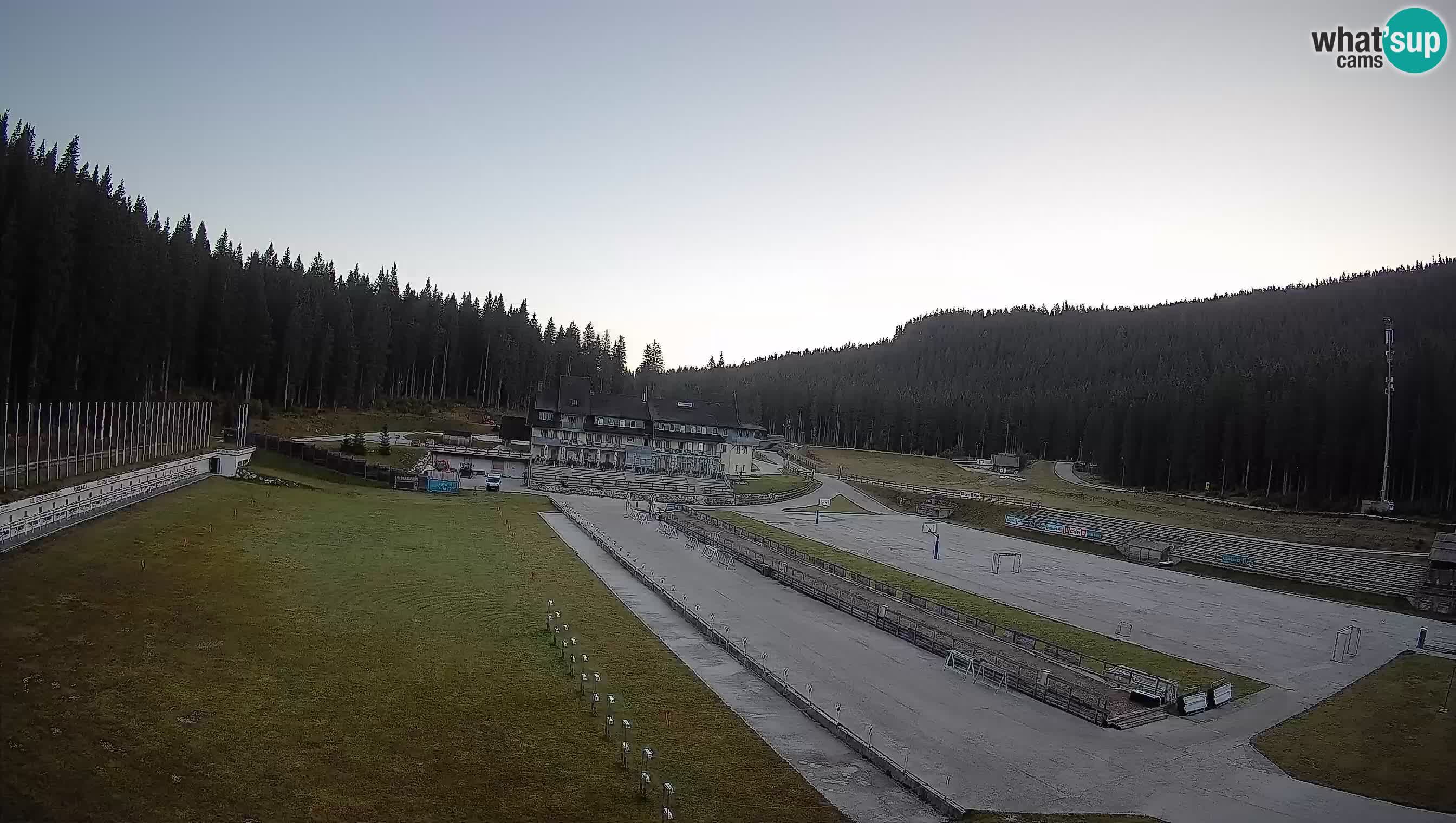 Webcam Pokljuka – Biathlon-Stadion Rudno Polje