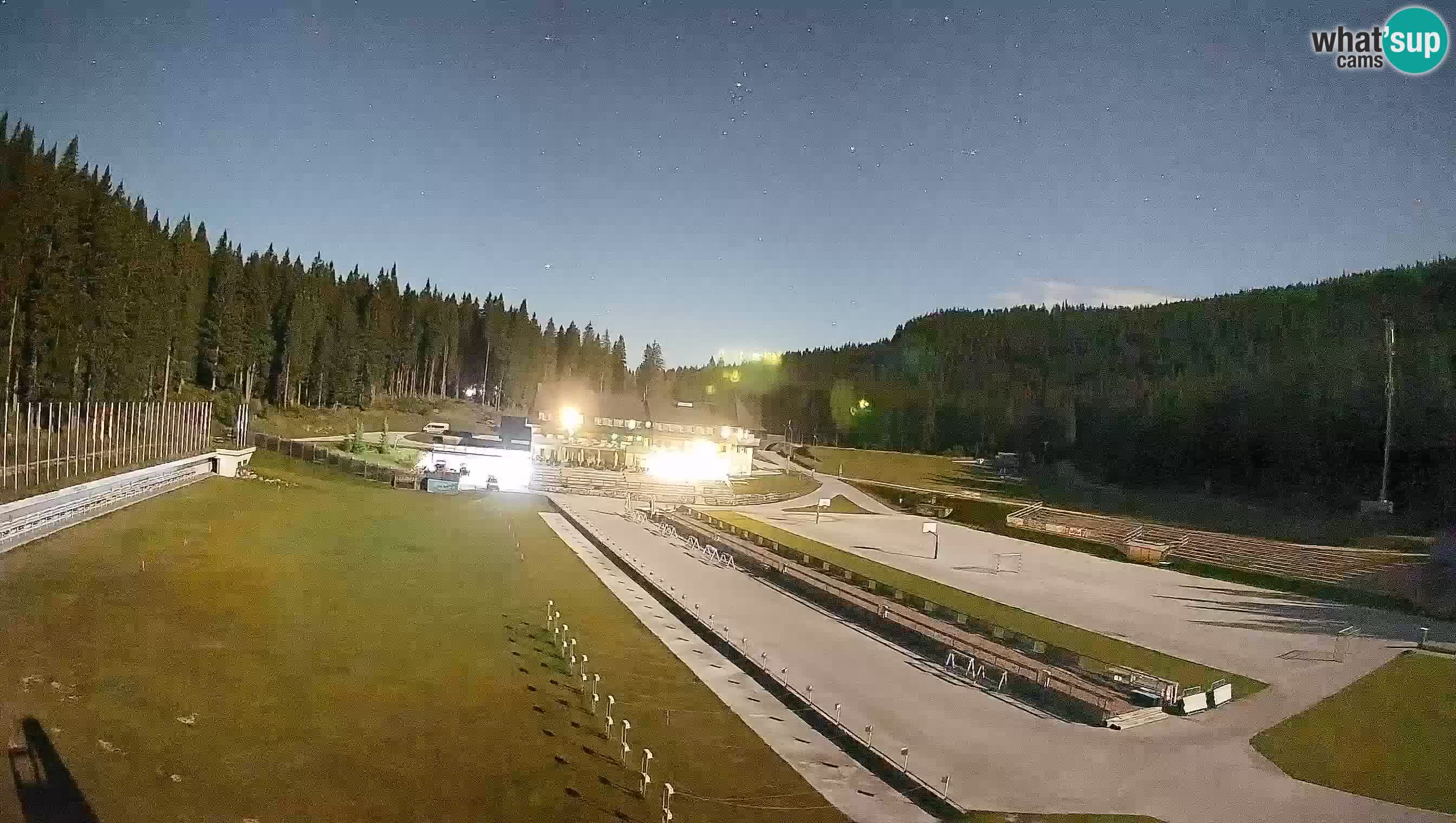 Webcam Pokljuka – Stade de biathlon de Rudno Polje