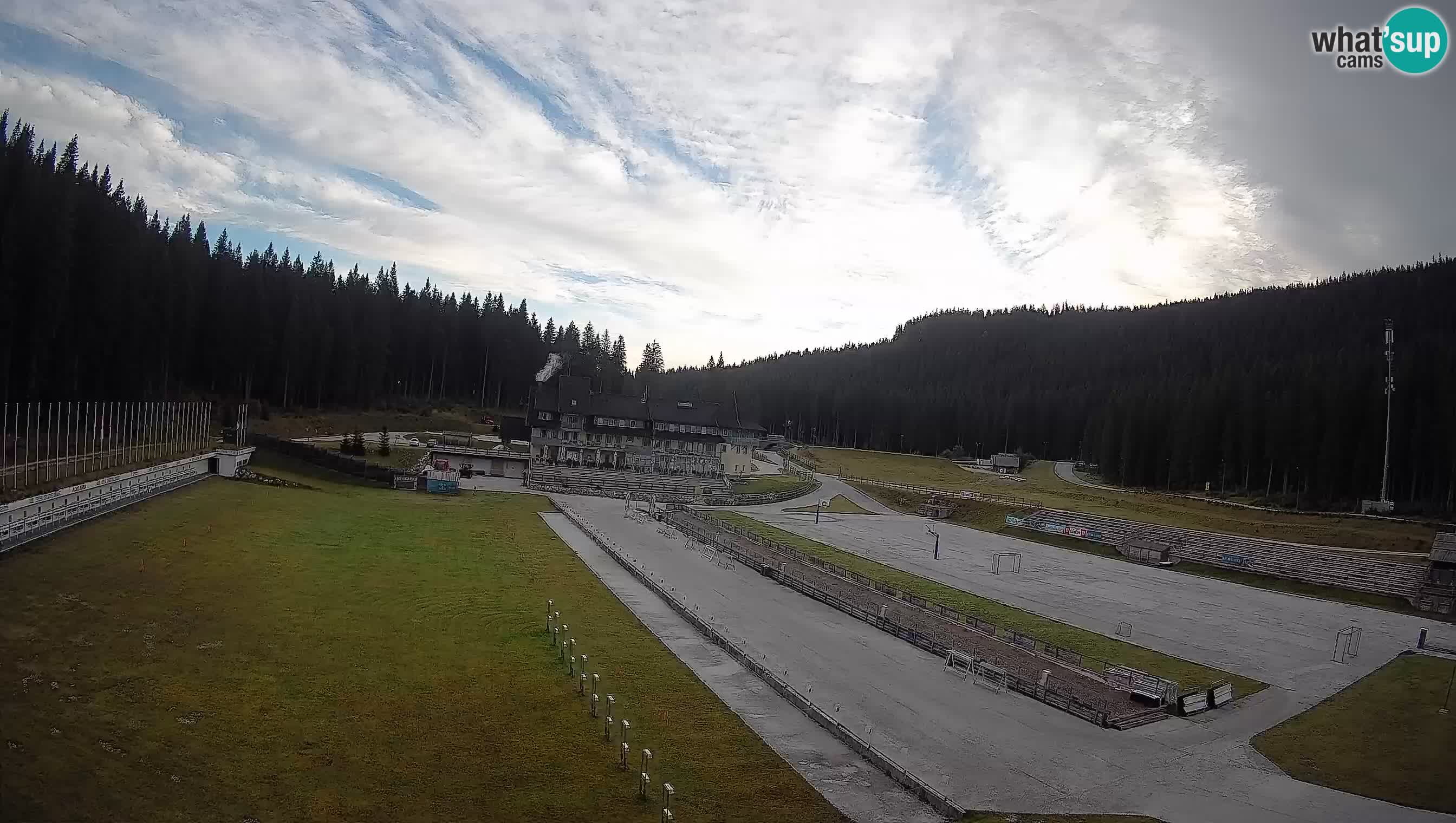 Webcam Pokljuka – Stade de biathlon de Rudno Polje