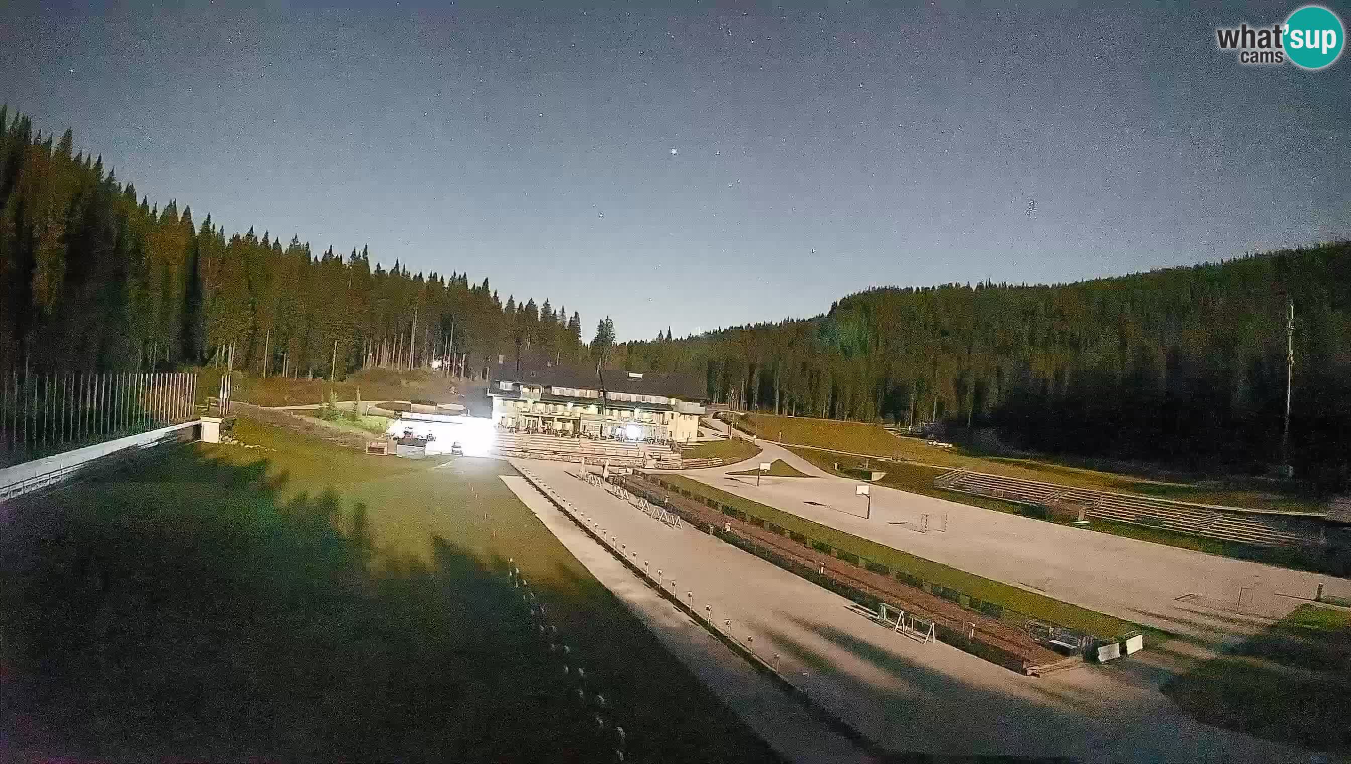 Webcam Pokljuka – Biathlon-Stadion Rudno Polje