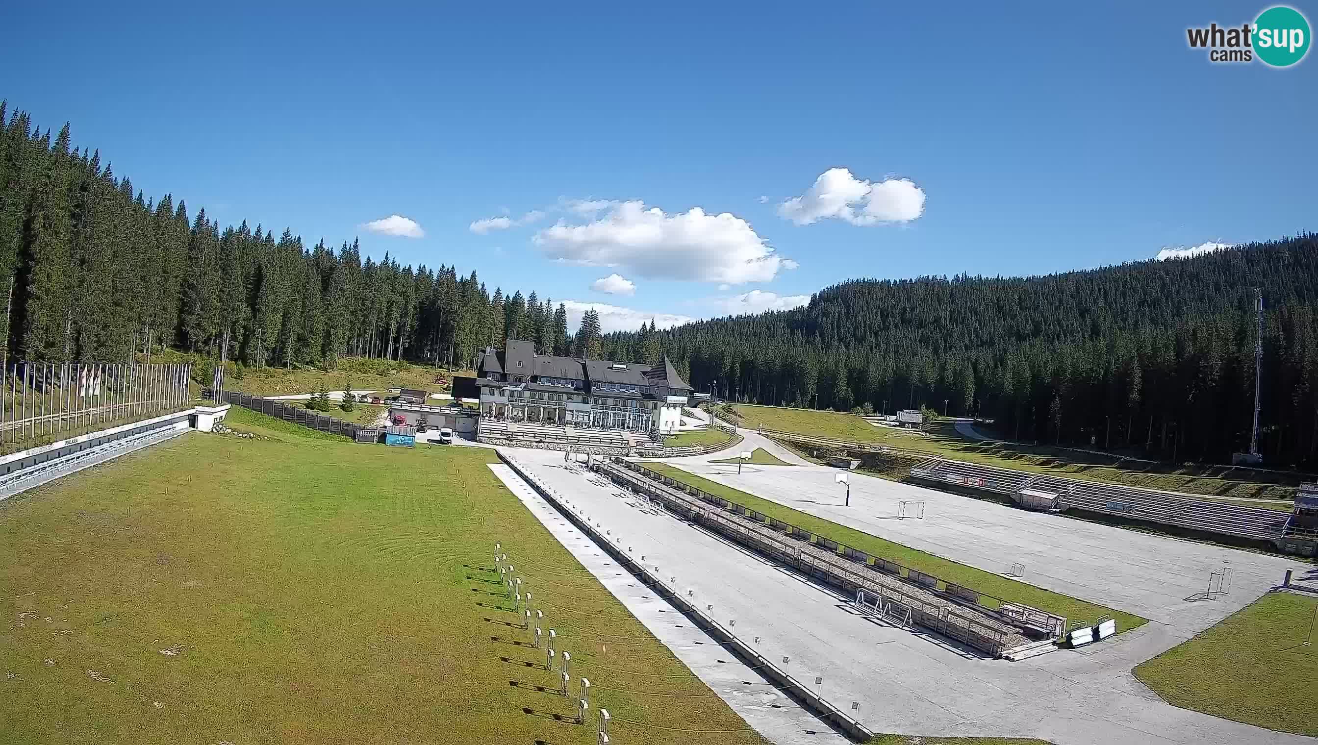 Webcam Pokljuka – Biathlon Stadium Live