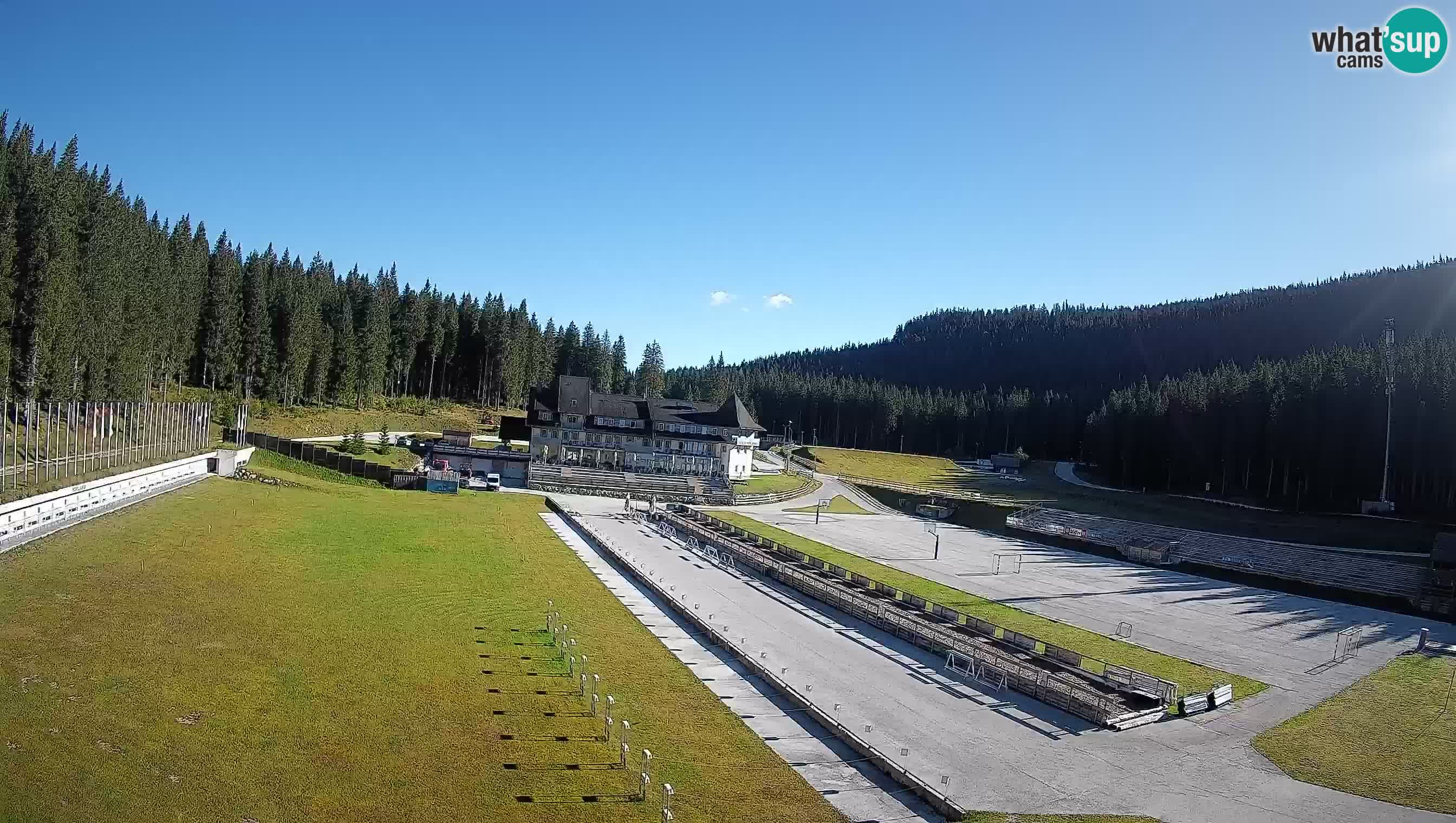 Webcam Pokljuka – Estadio de Biatlón de Rudno Polje