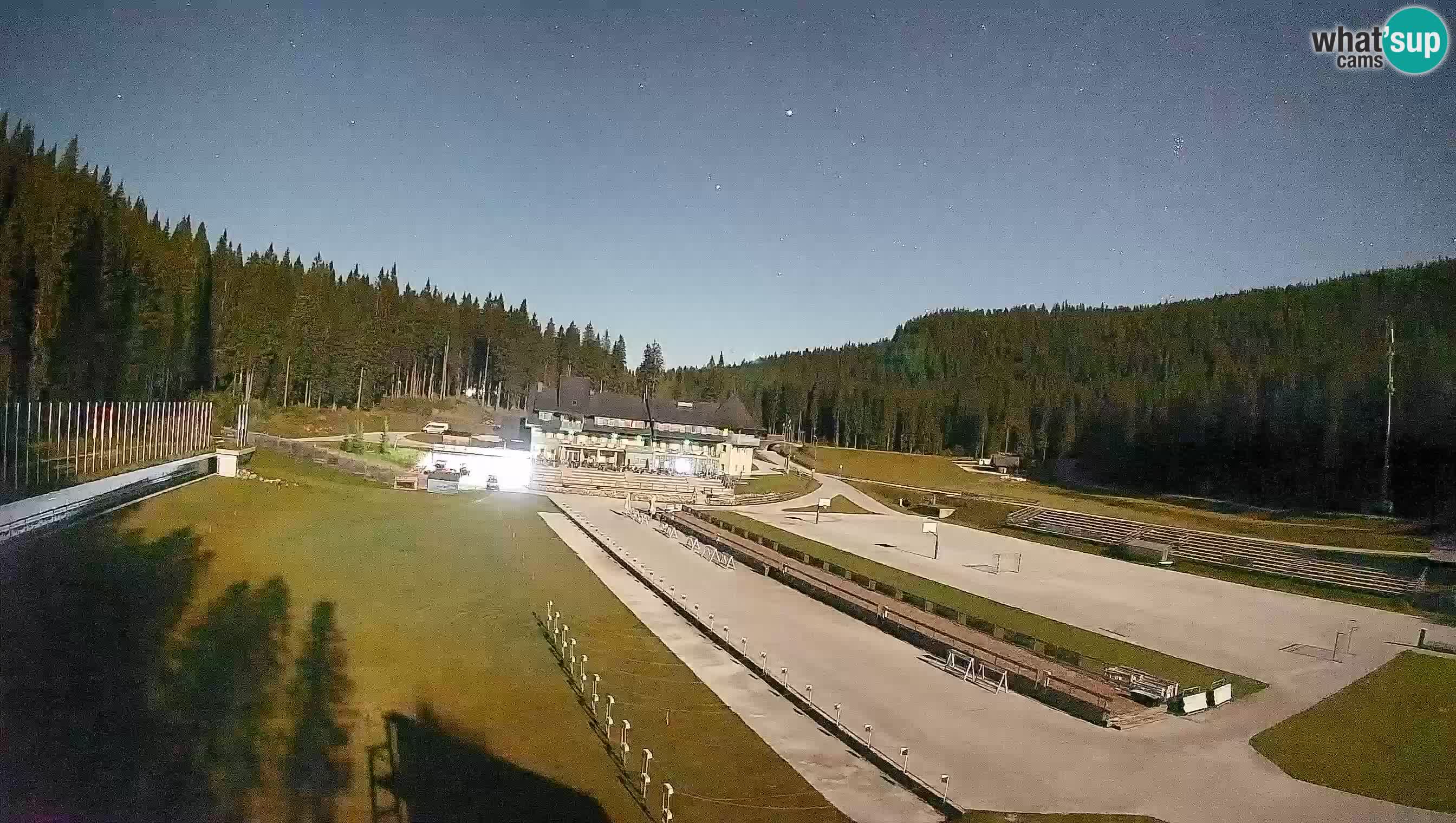Webcam Pokljuka – Estadio de Biatlón de Rudno Polje