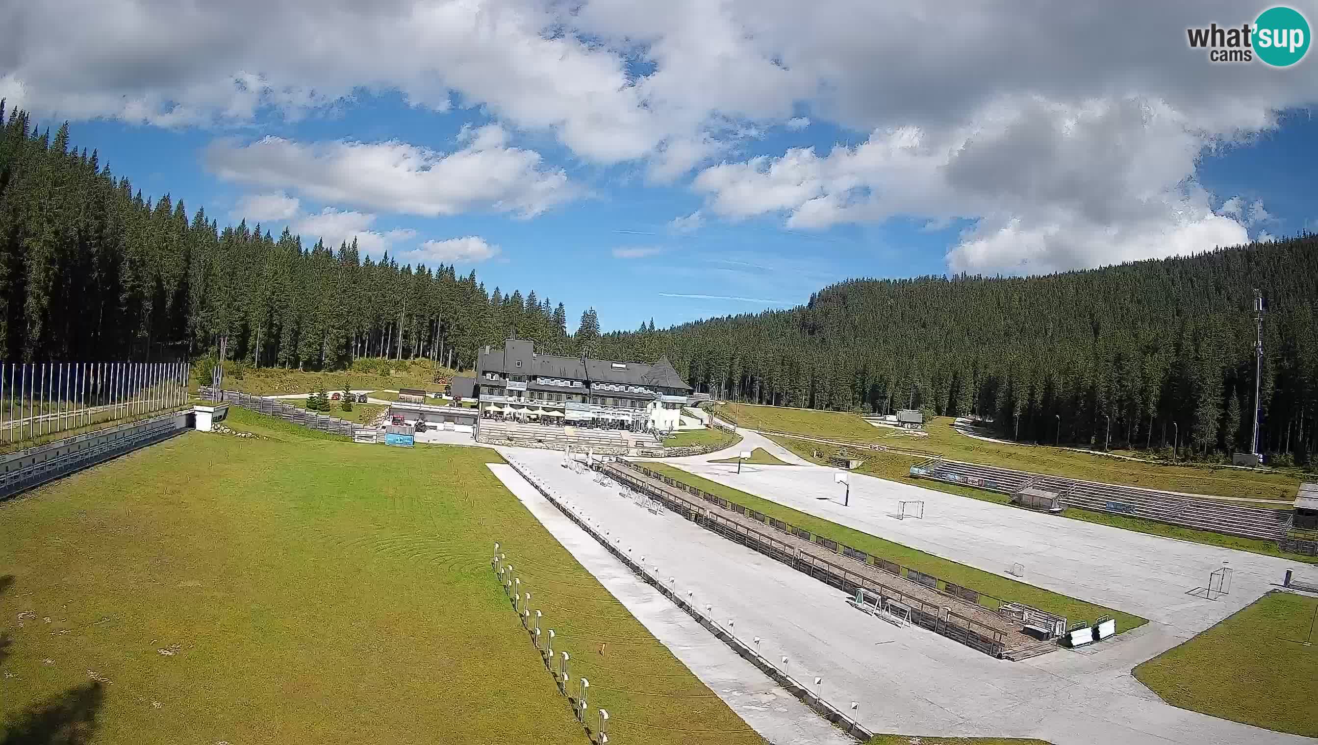 Webcam Pokljuka – Biathlon Stadium Live