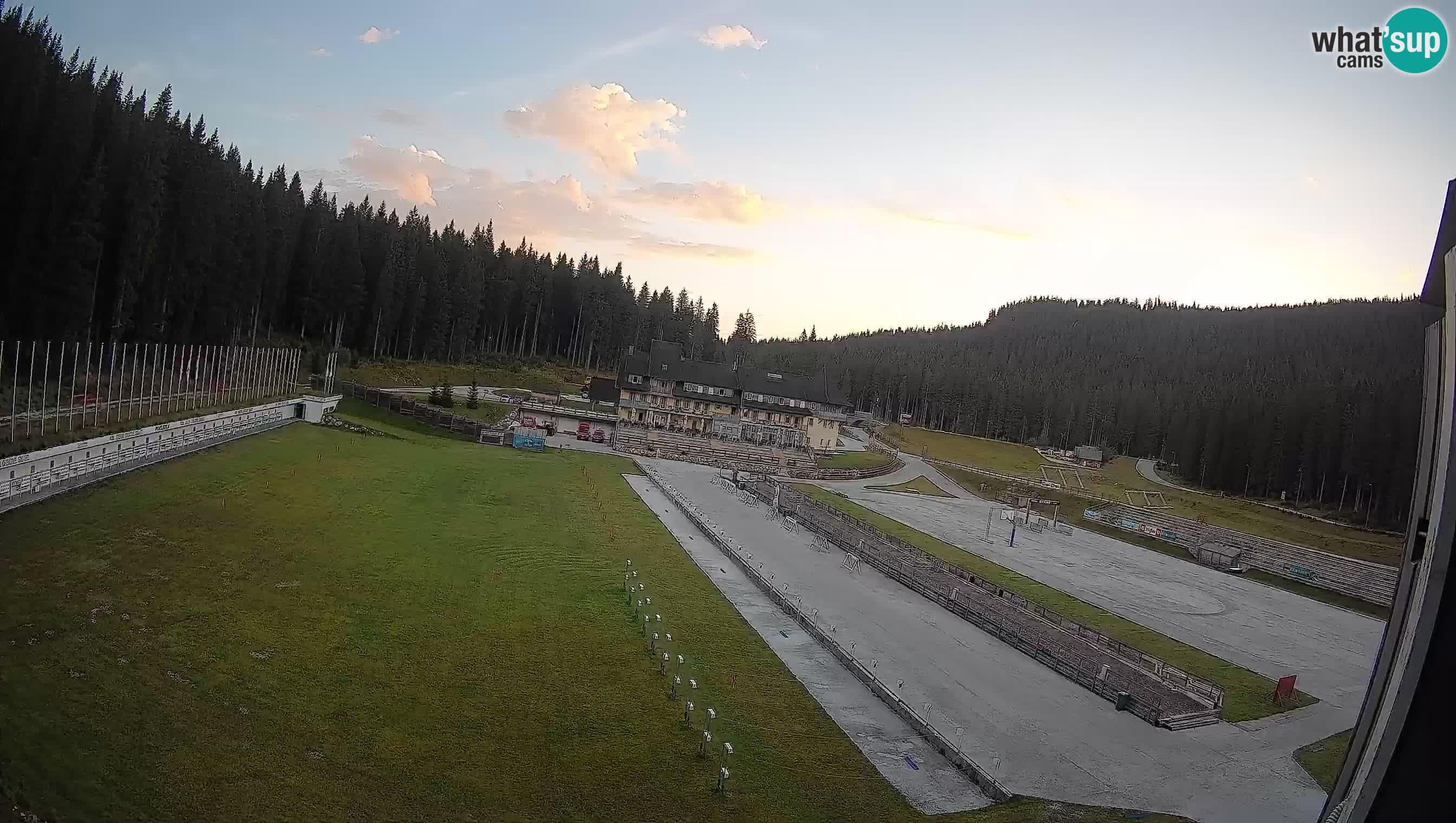 Webcam Pokljuka – Biathlon Stadium Live