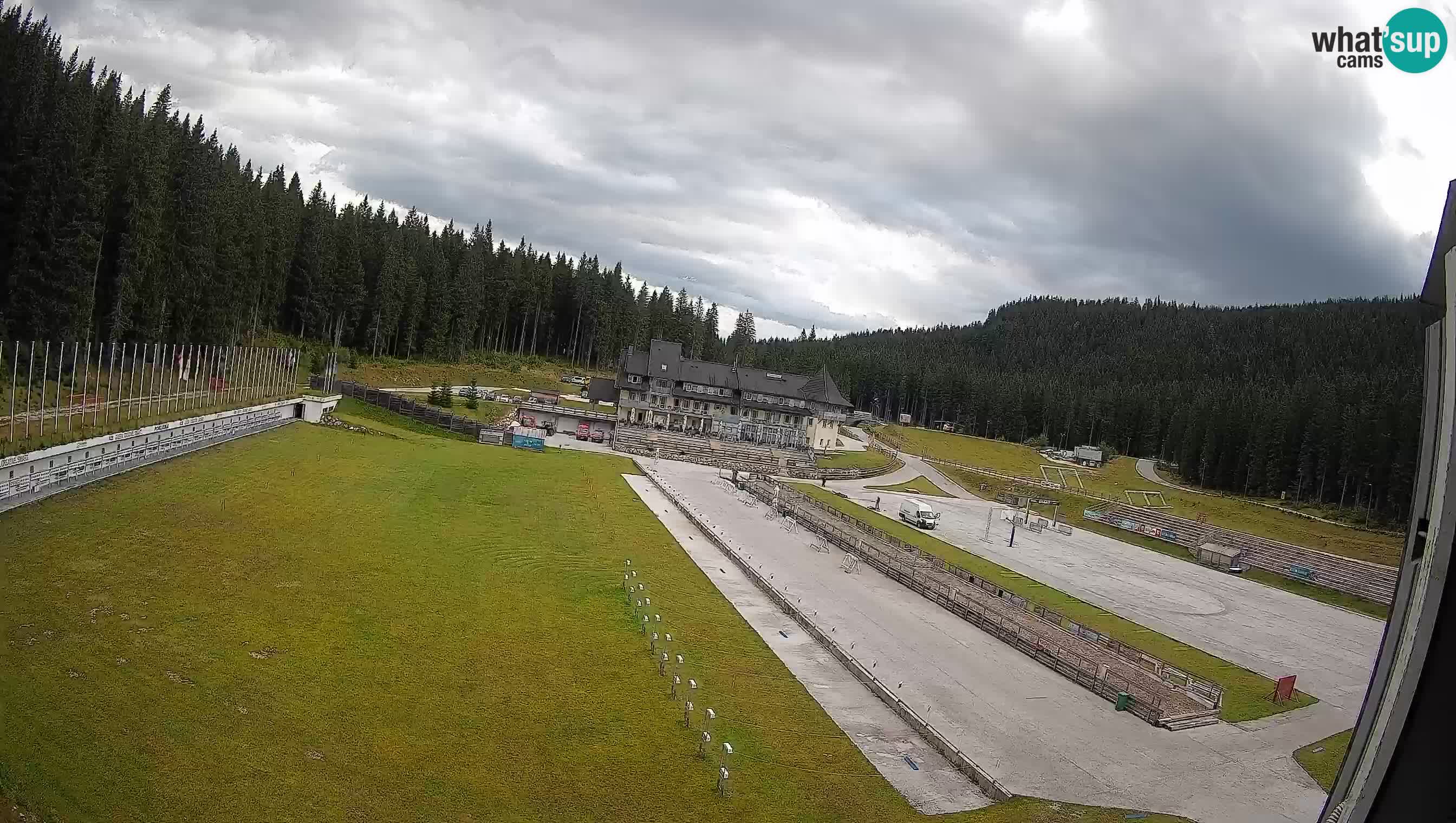 Webcam Pokljuka – Estadio de Biatlón de Rudno Polje