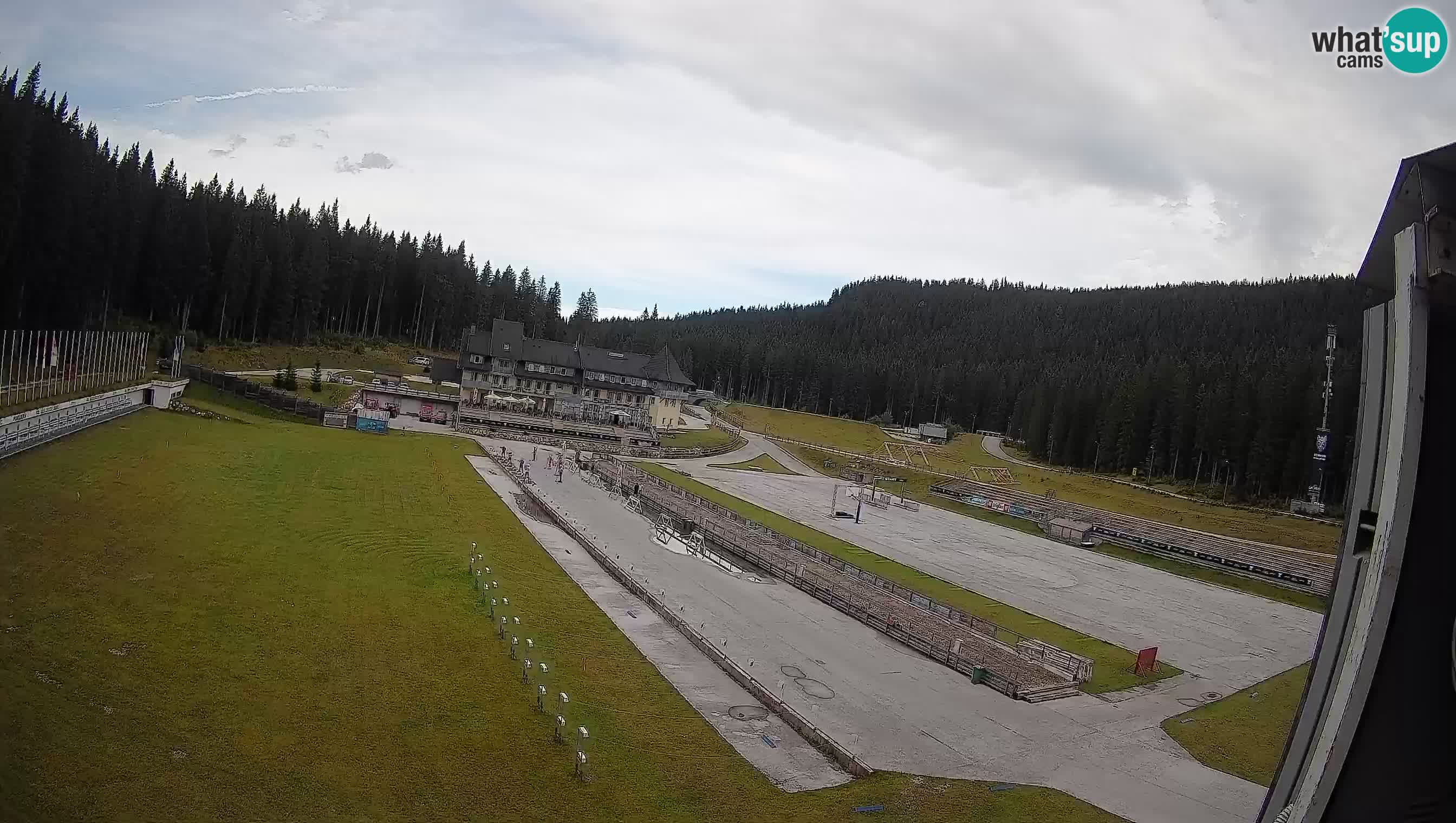 Webcam Pokljuka – Biathlon Stadium Live