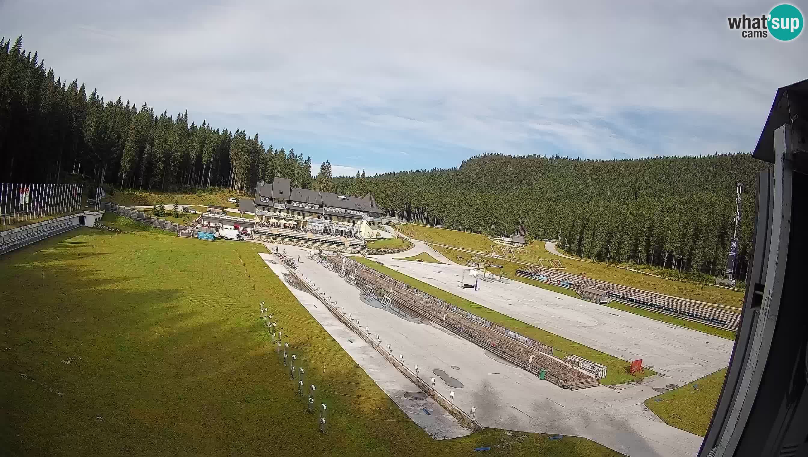 Webcam Pokljuka – Estadio de Biatlón de Rudno Polje