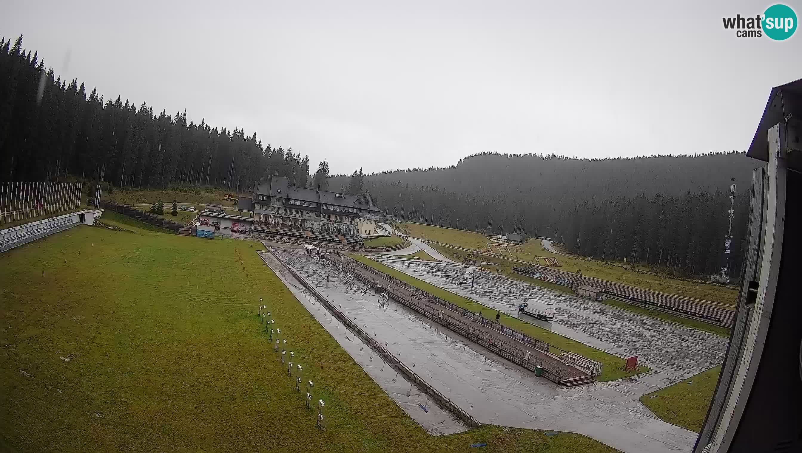 Webcam Pokljuka – Stade de biathlon de Rudno Polje