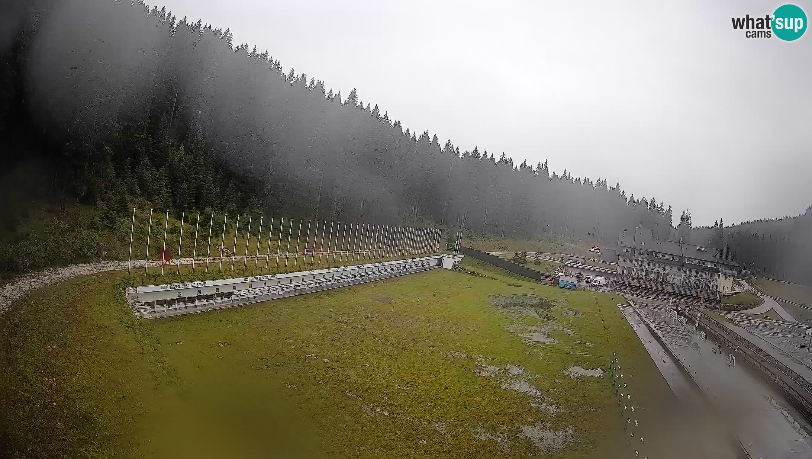 Webcam Pokljuka – Biathlon Stadium Live
