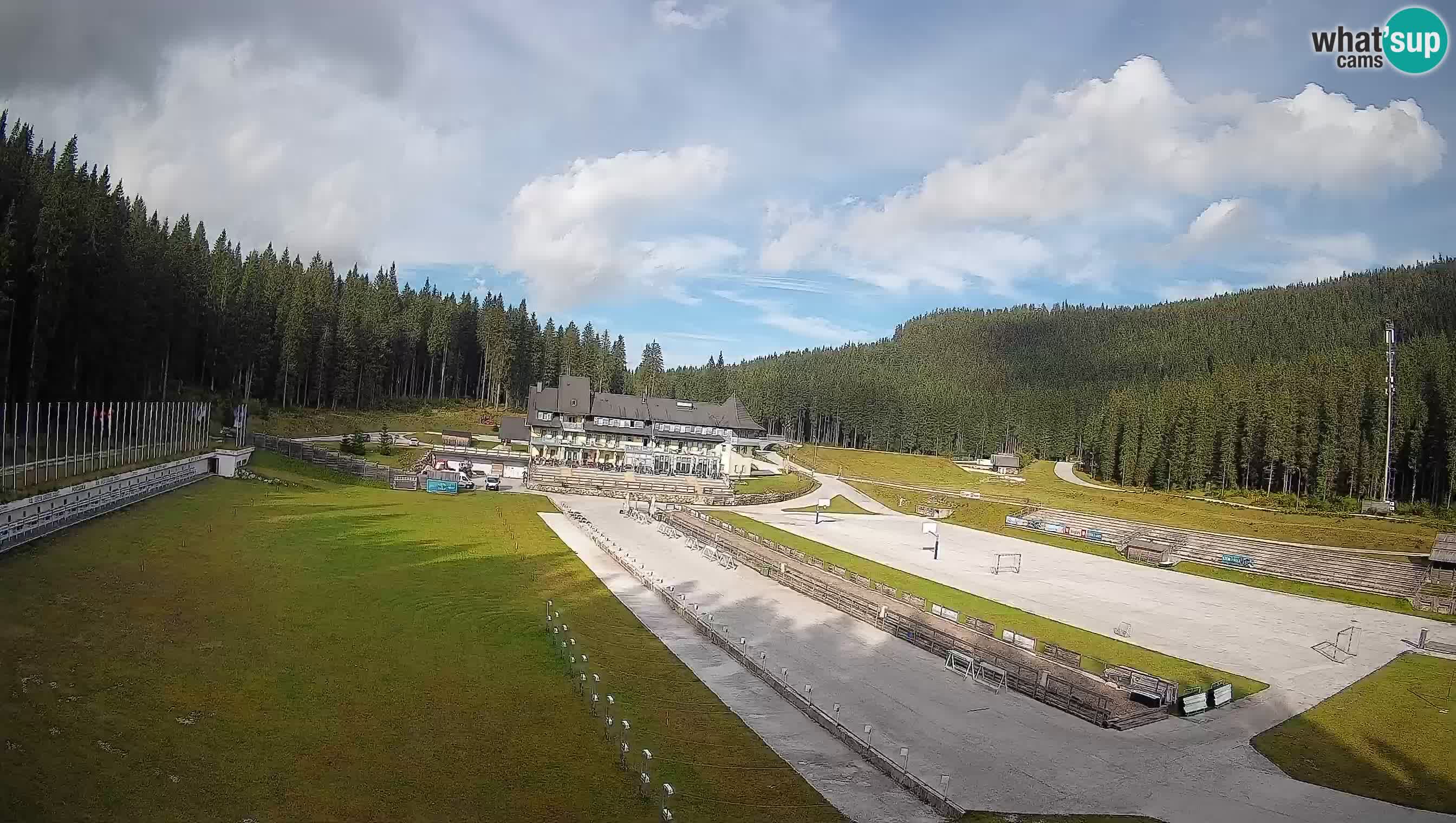 Webcam Pokljuka – Biathlon Stadium Live