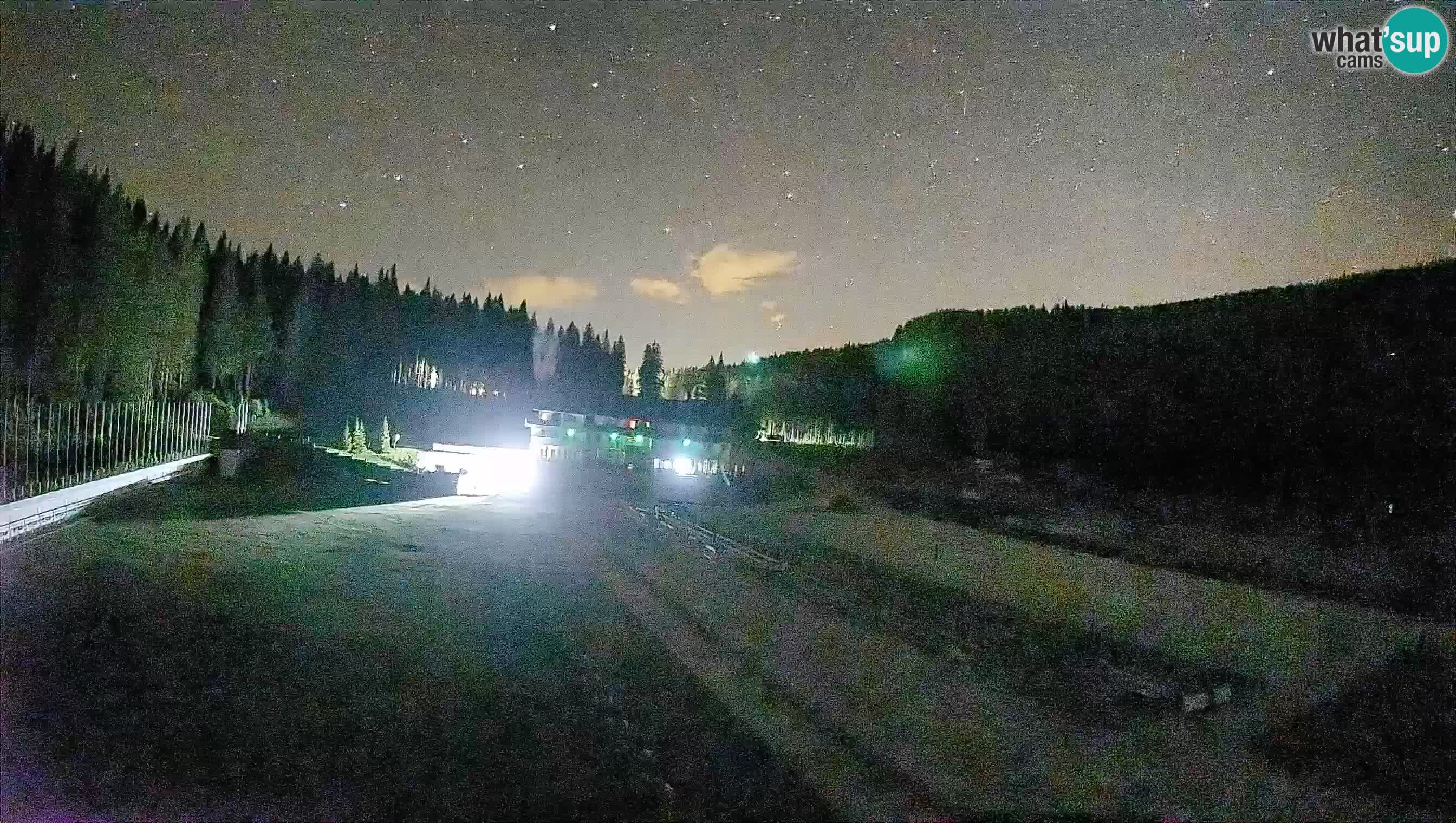 Webcam Pokljuka – Stade de biathlon de Rudno Polje